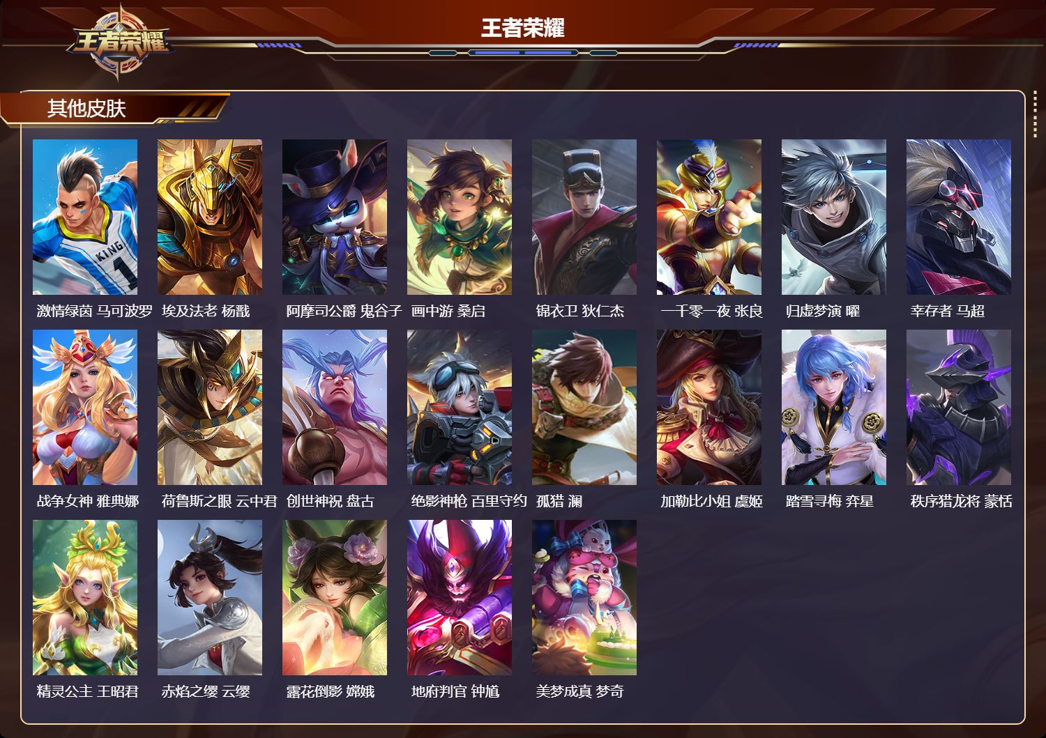 WZCMW4281808王者荣耀账号详情图9