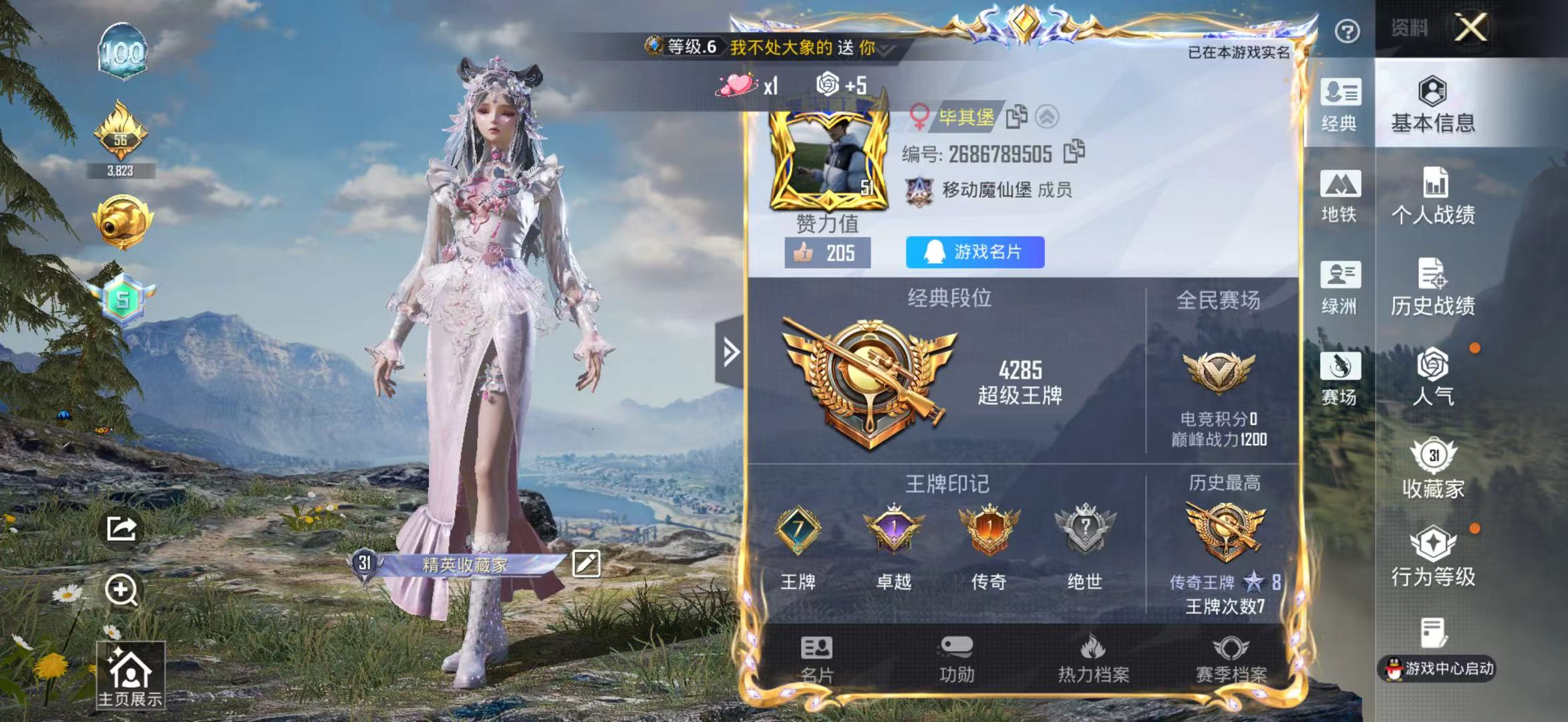 HPSJ4145007和平精英账号详情图3