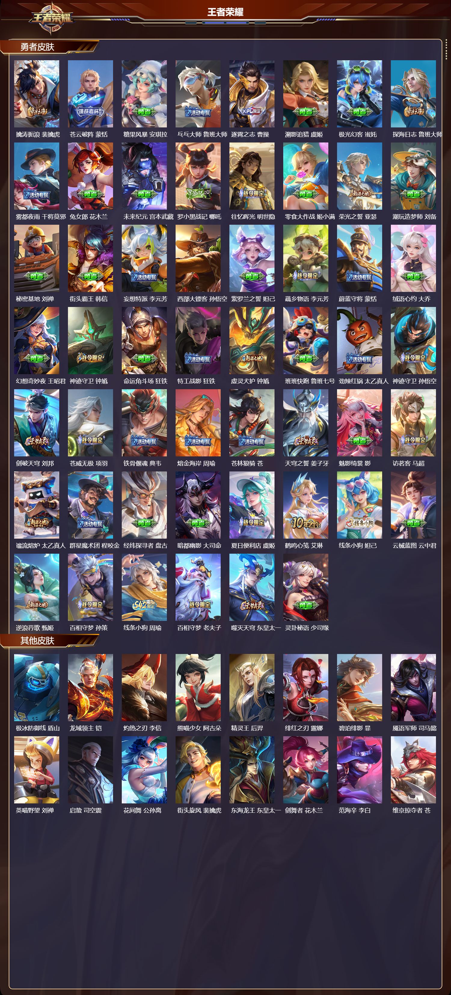 WZMK4262983王者荣耀账号详情图4 WZMK4262983王者荣耀账号详情图4