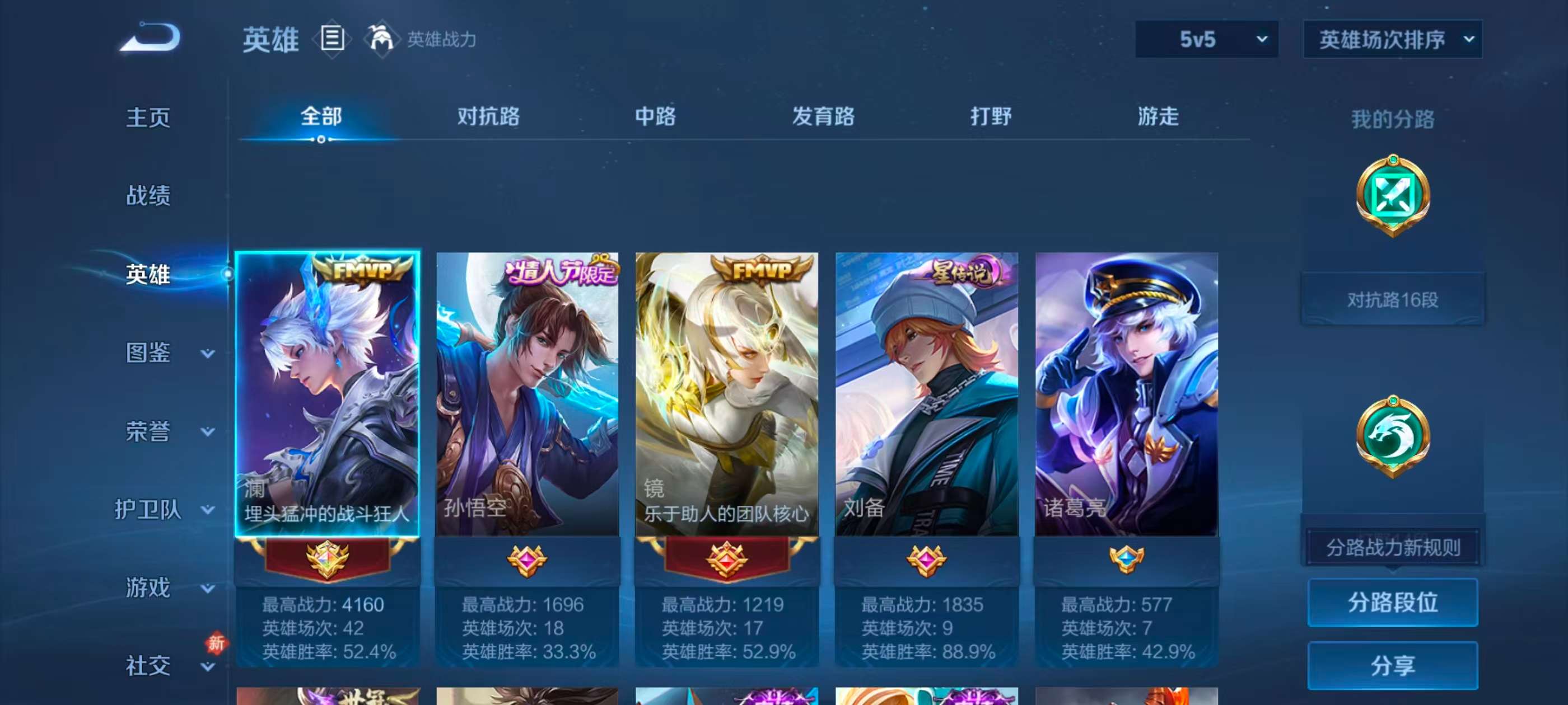 WZCMW4281134王者荣耀账号详情图5