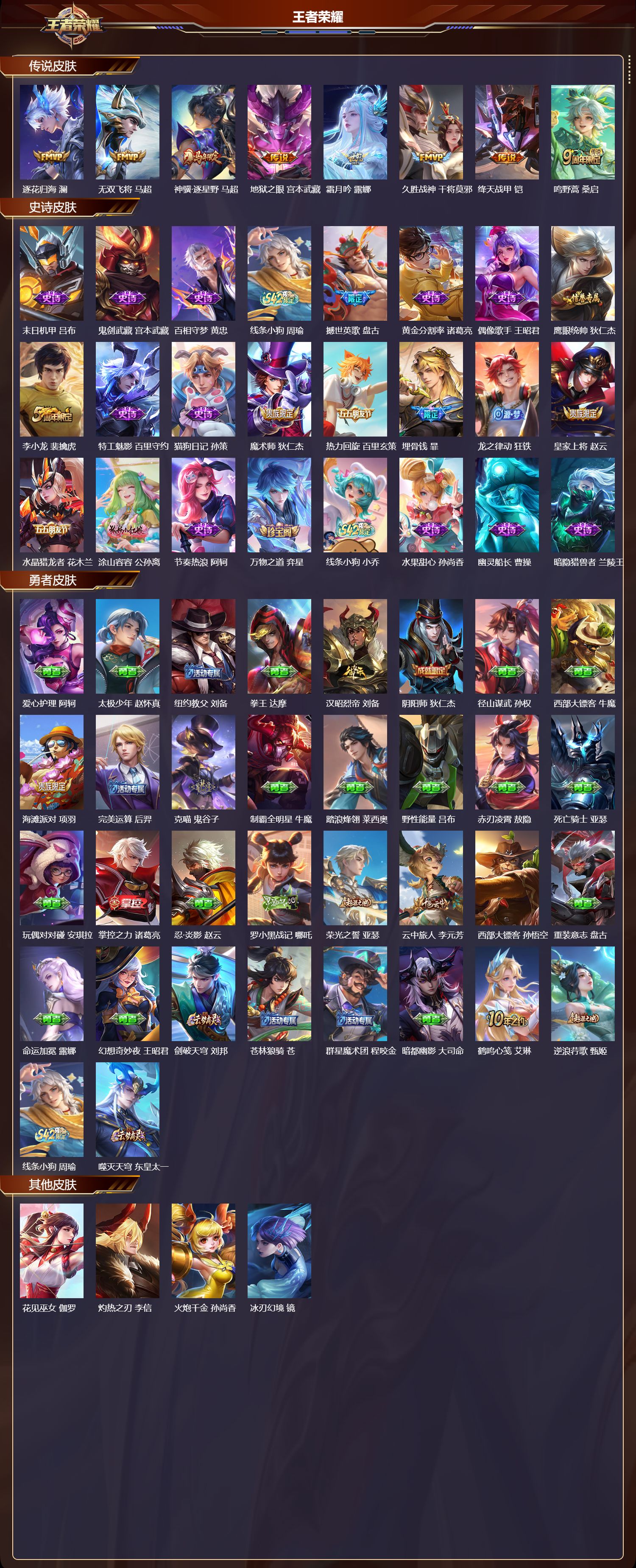 WZCMW4281319王者荣耀账号详情图6 WZCMW4281319王者荣耀账号详情图6