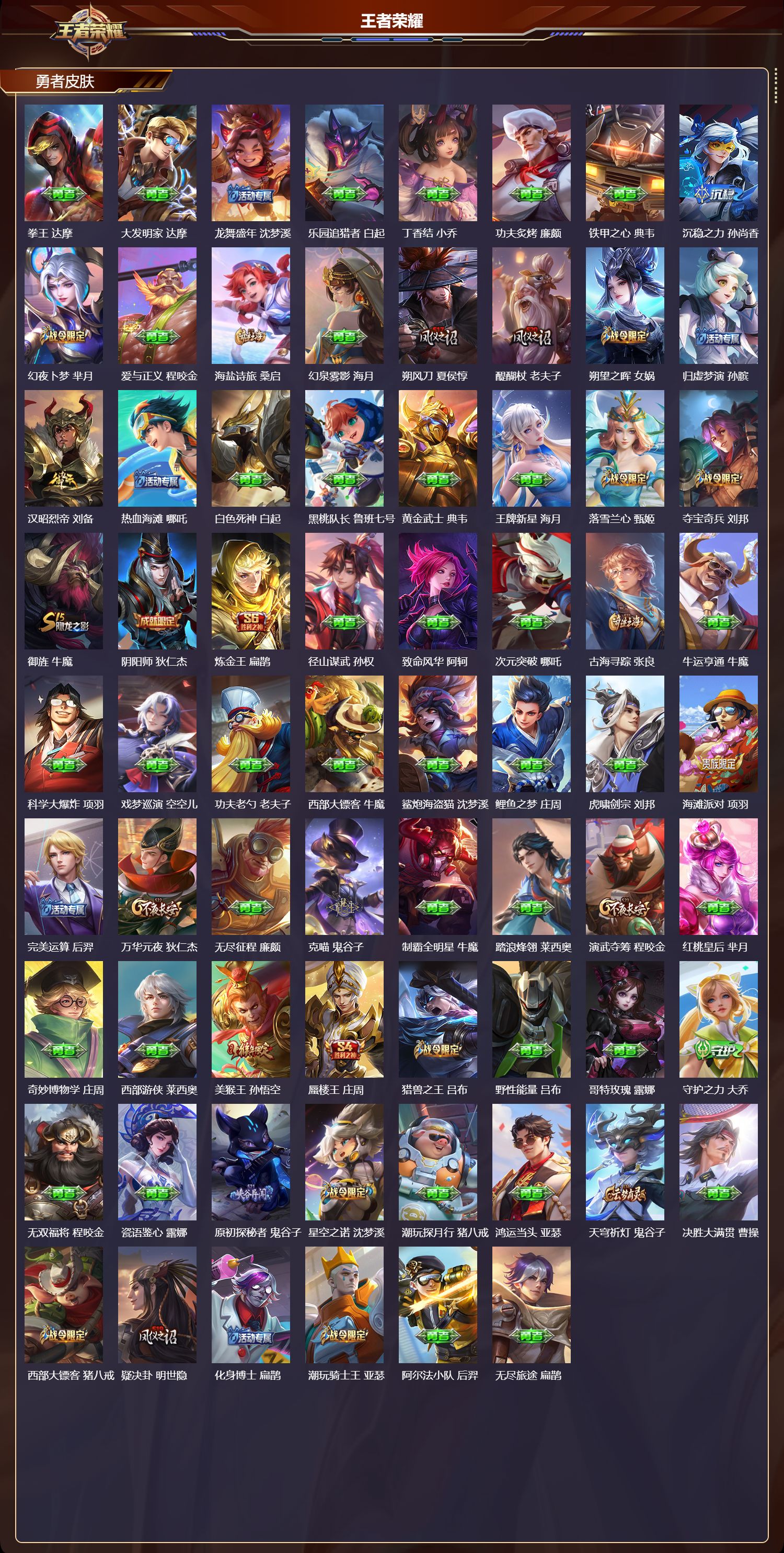 WZCMW4281484王者荣耀账号详情图10