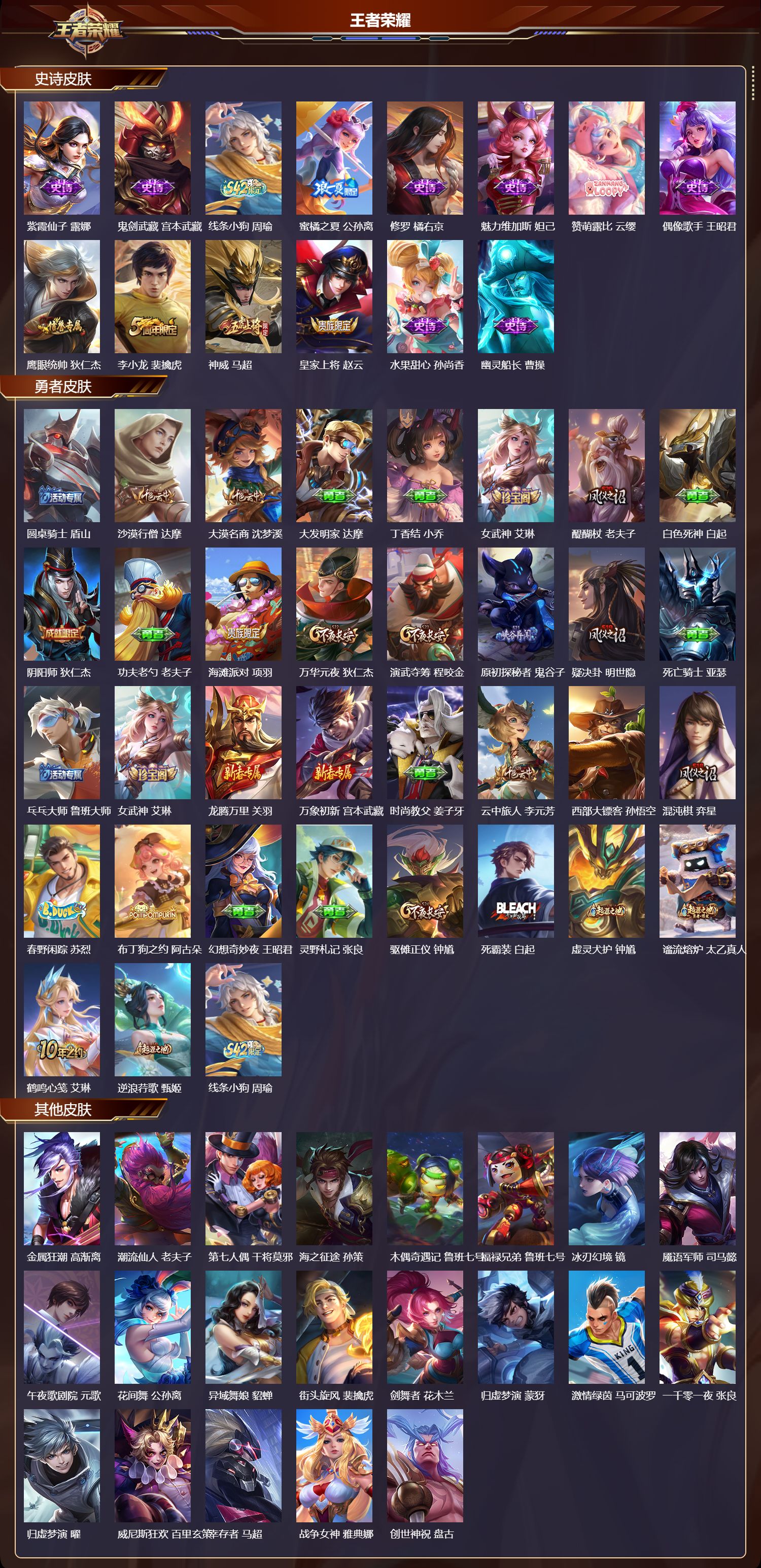 WZMK4263973王者荣耀账号详情图2 WZMK4263973王者荣耀账号详情图2