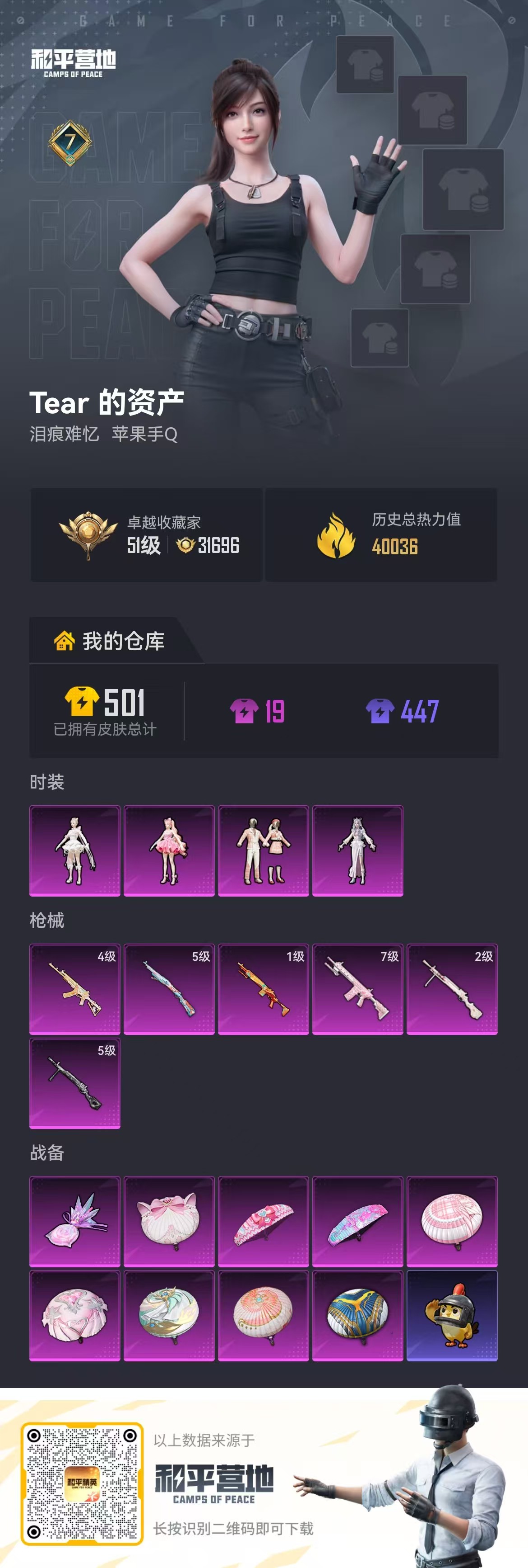 HPSJ4145262和平精英账号详情图2