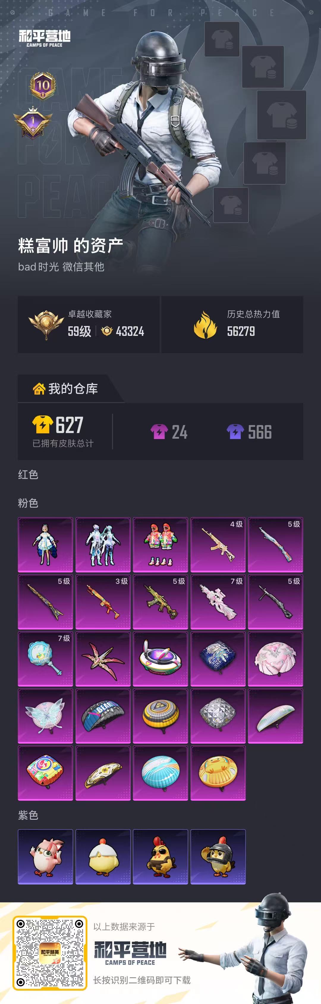 HPSJ4146253和平精英账号详情图2