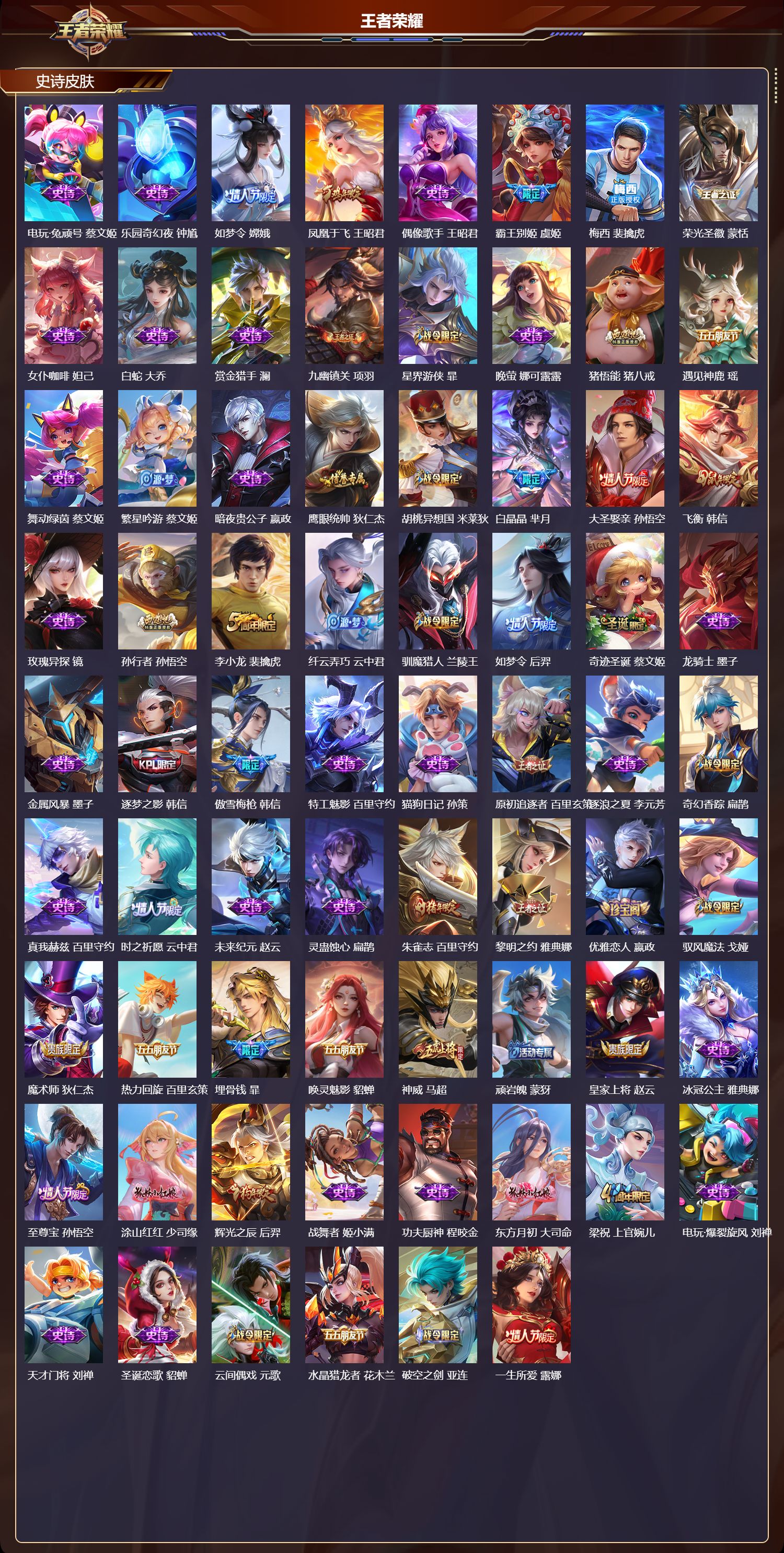 WZCMW4281484王者荣耀账号详情图8