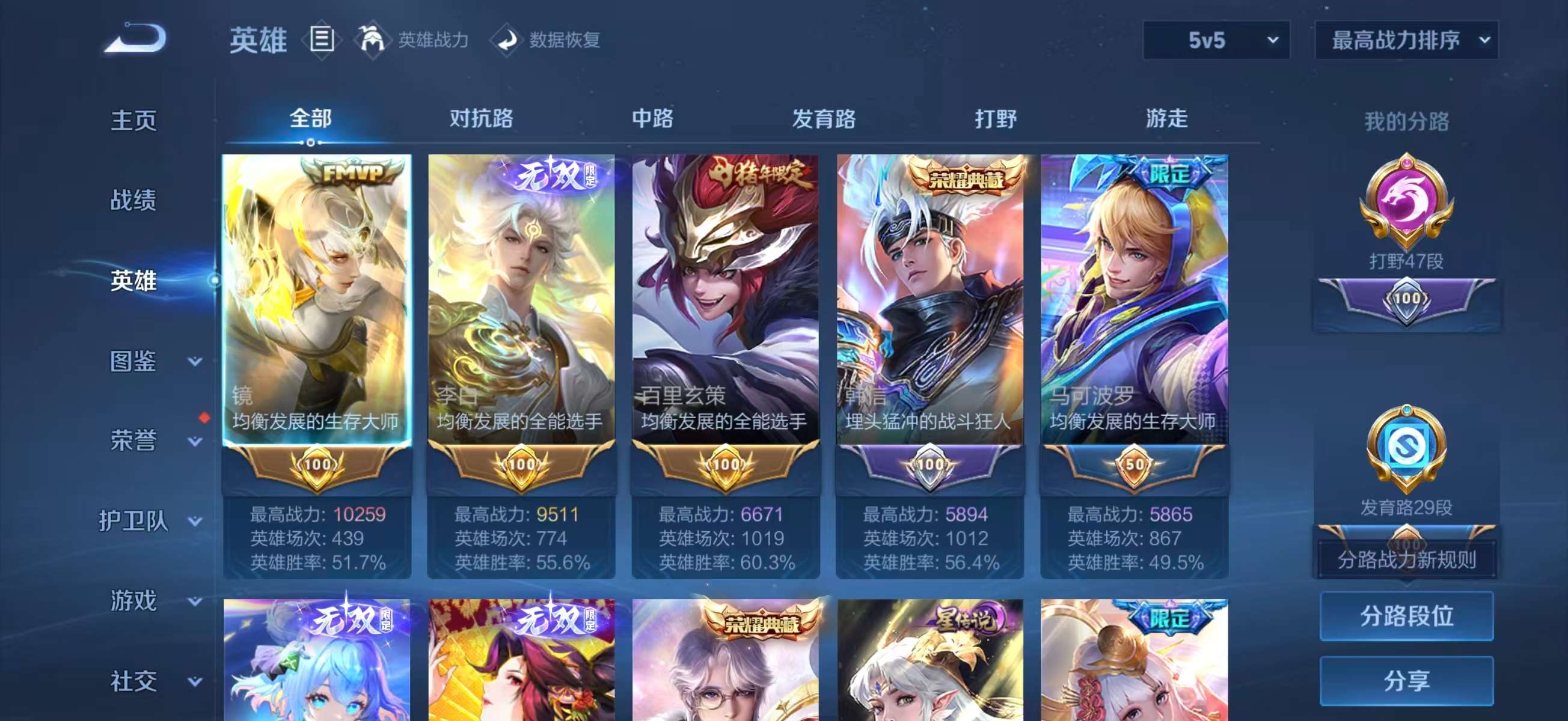 WZCMW4281484王者荣耀账号详情图4