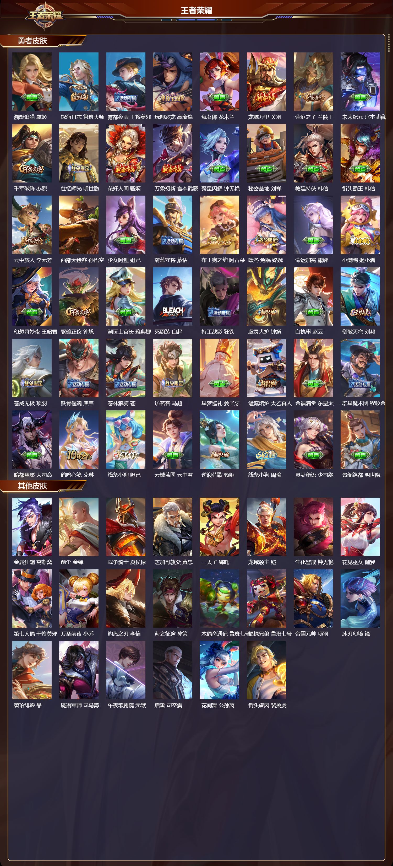 WZQM4262778王者荣耀账号详情图4 WZQM4262778王者荣耀账号详情图4