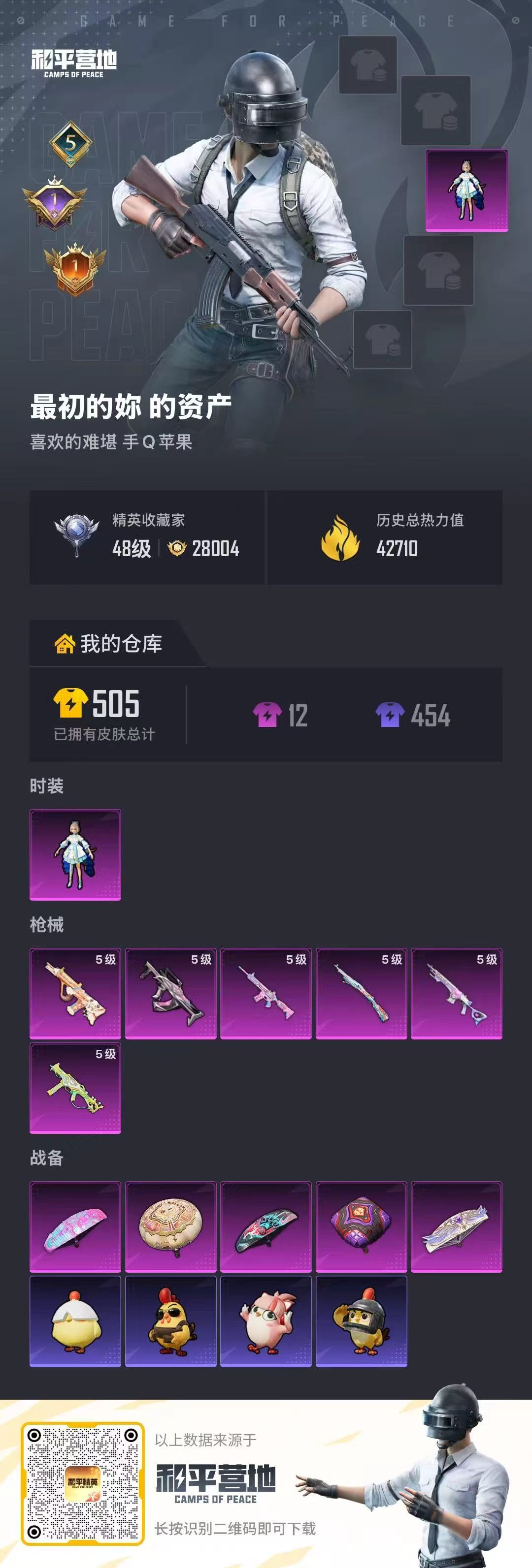 HPSJ4146256和平精英账号详情图2