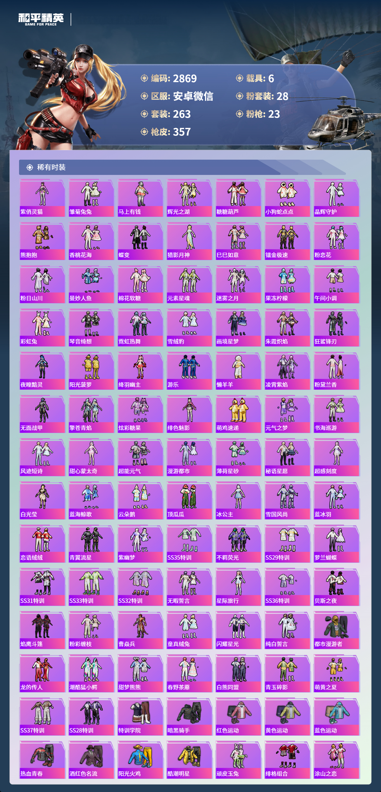 HPLX4149995和平精英账号详情图4