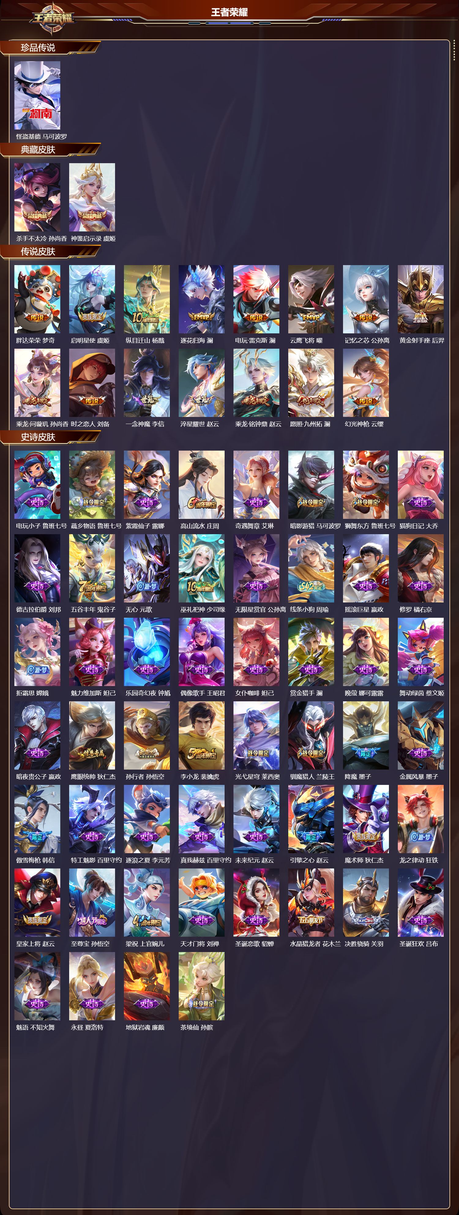 WZQM4262333王者荣耀账号详情图2