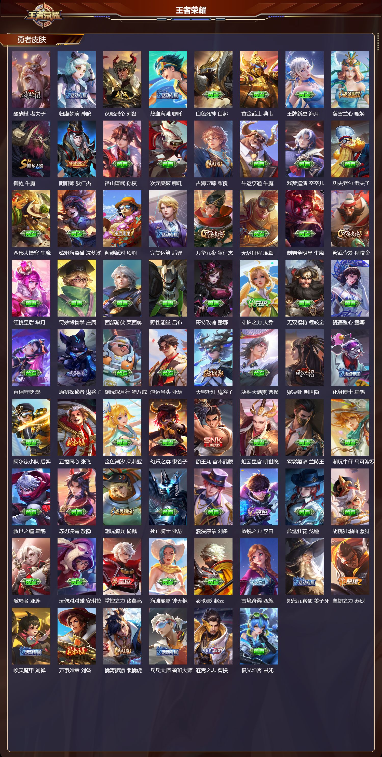 WZCMW4285211王者荣耀账号详情图10