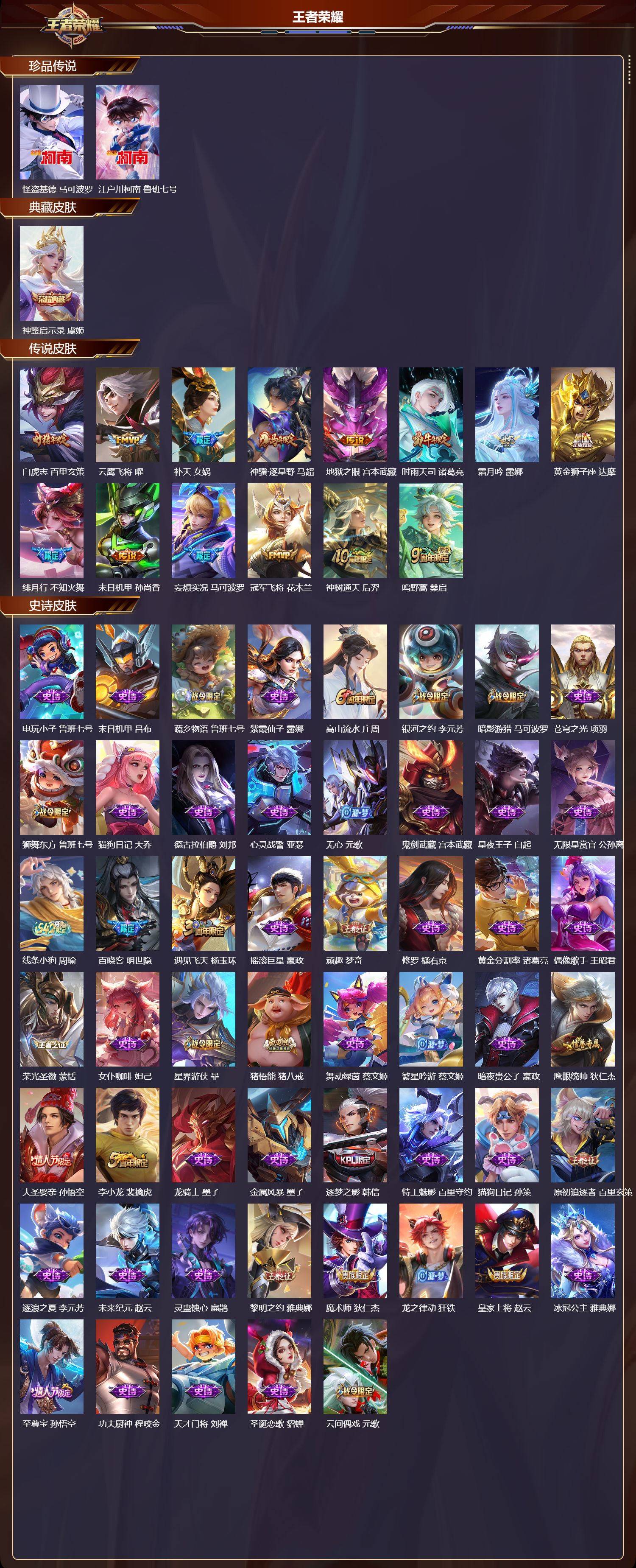 WZCMW4285435王者荣耀账号详情图6