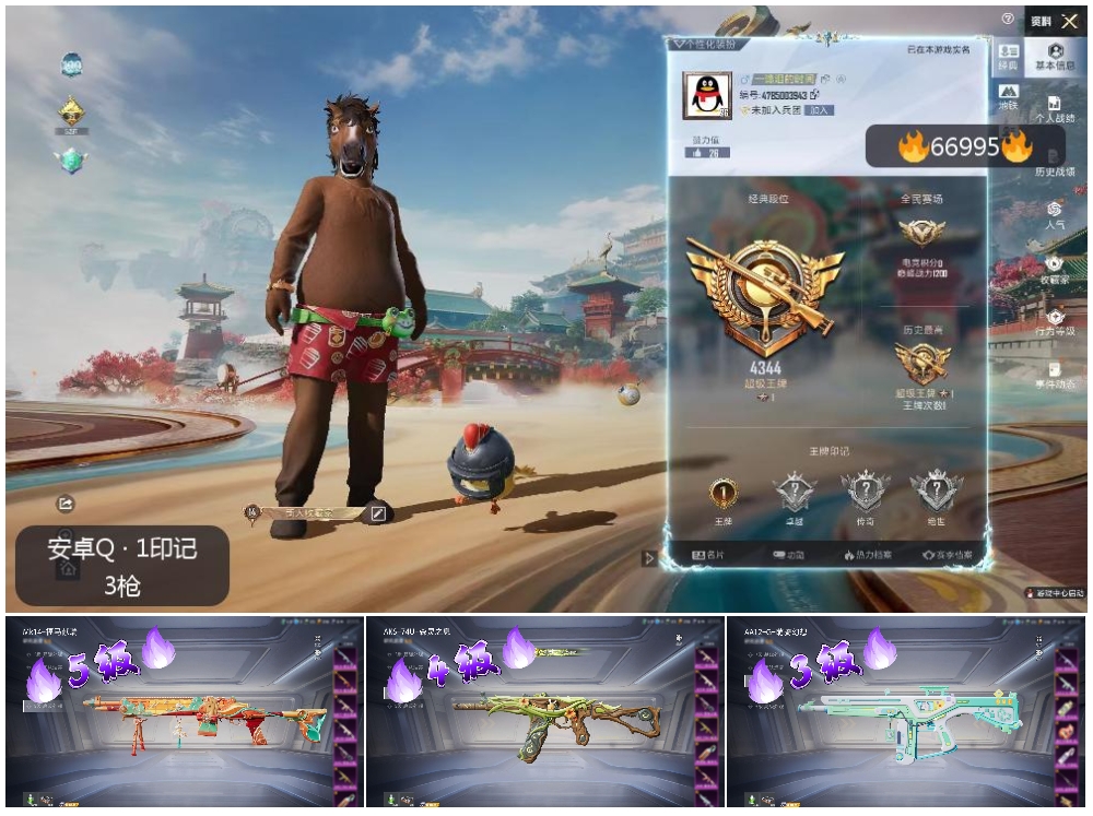 HPSJ4148031和平精英账号详情图4