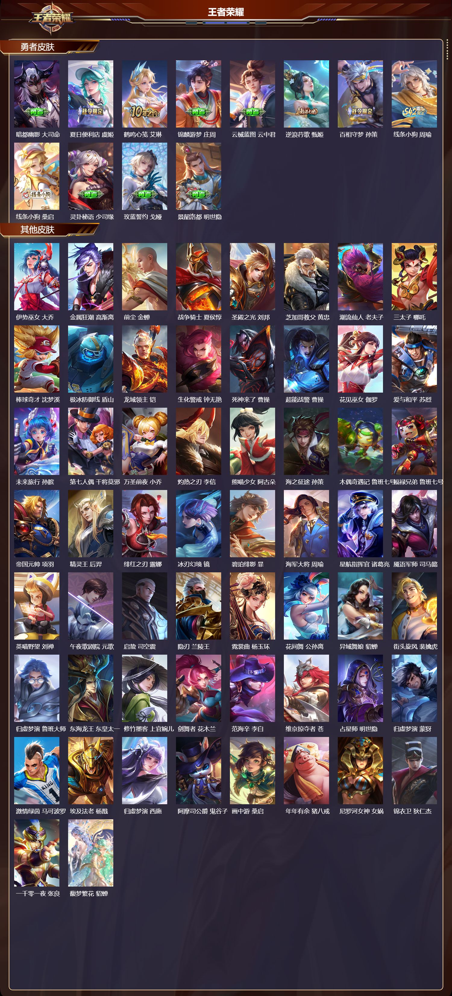 WZQM4265207王者荣耀账号详情图7