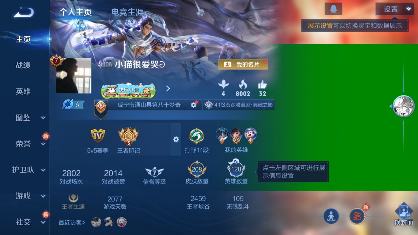 WZCMW4285920王者荣耀账号详情图2