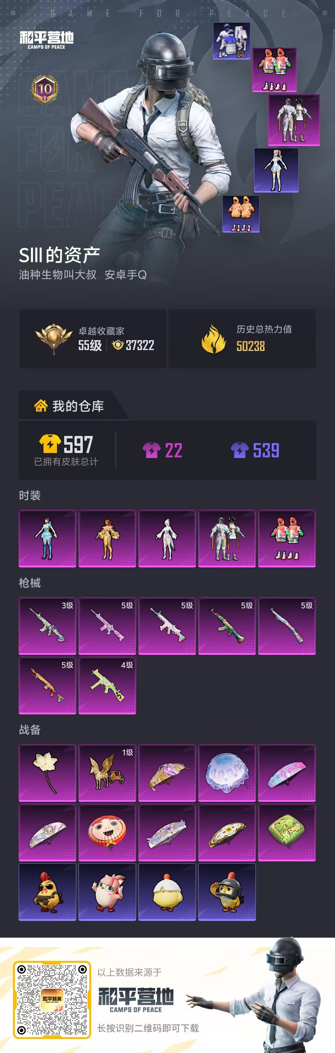 HPSJ4147869和平精英账号详情图2