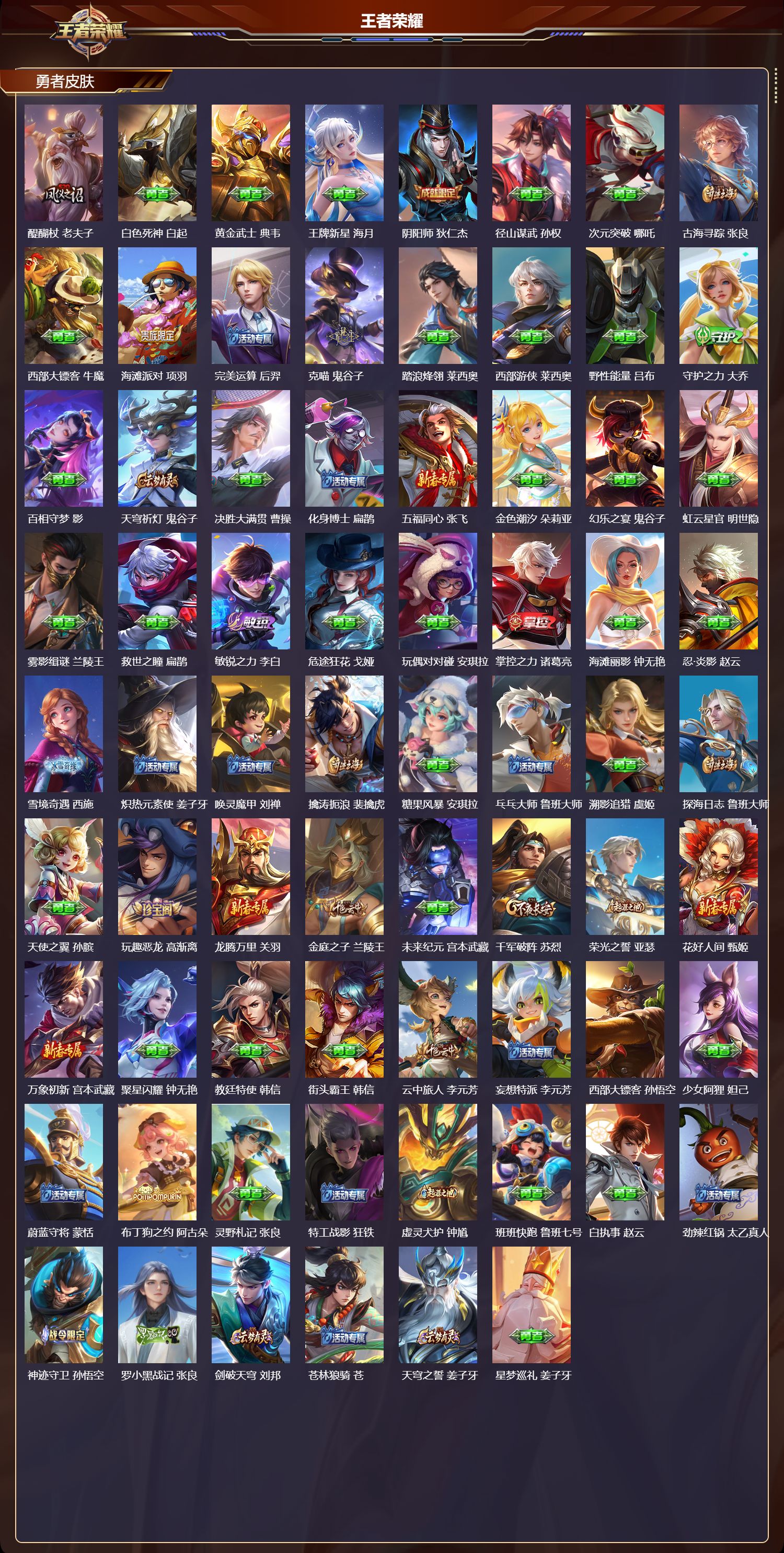 WZCMW4286410王者荣耀账号详情图8