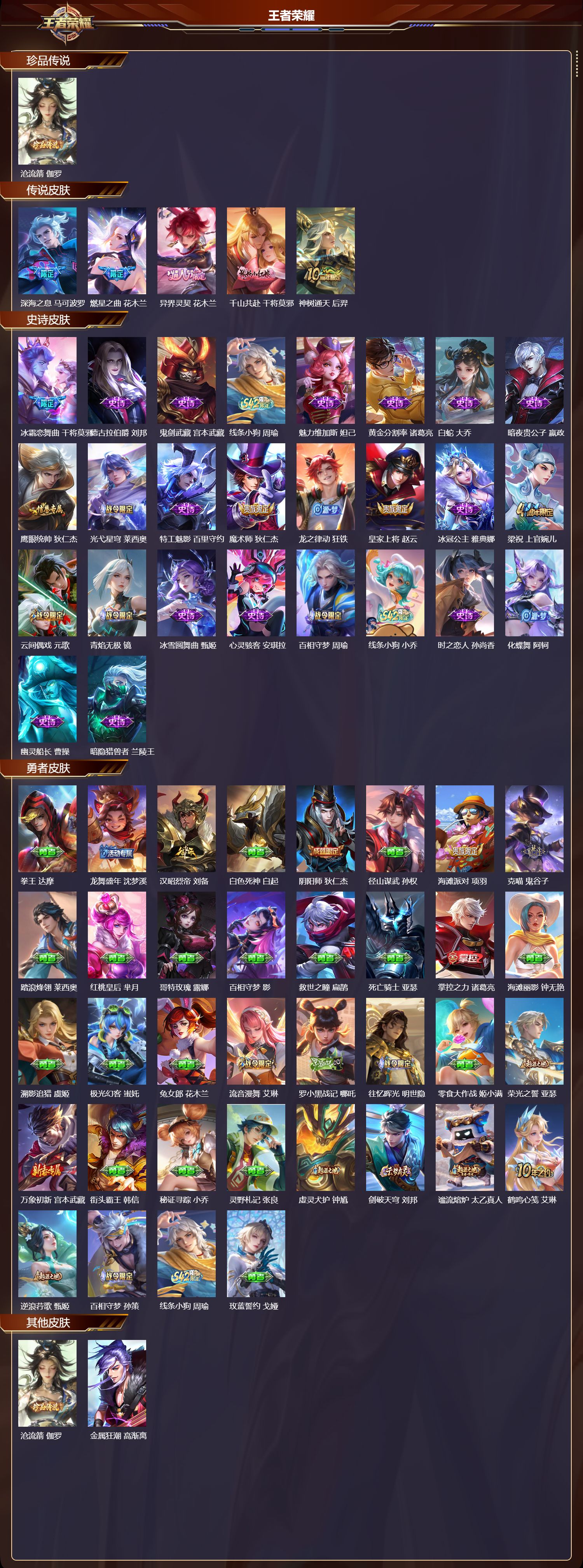 WZCMW4286135王者荣耀账号详情图6 WZCMW4286135王者荣耀账号详情图6