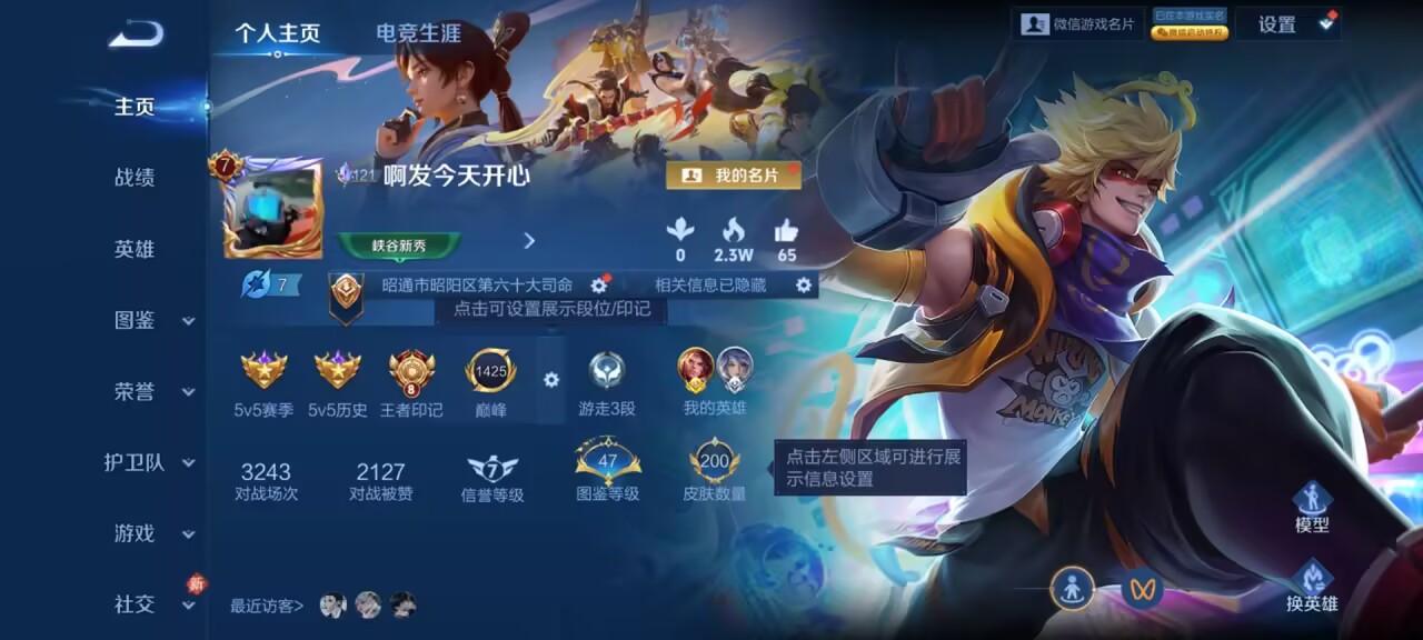 WZCMW4286100王者荣耀账号详情图2