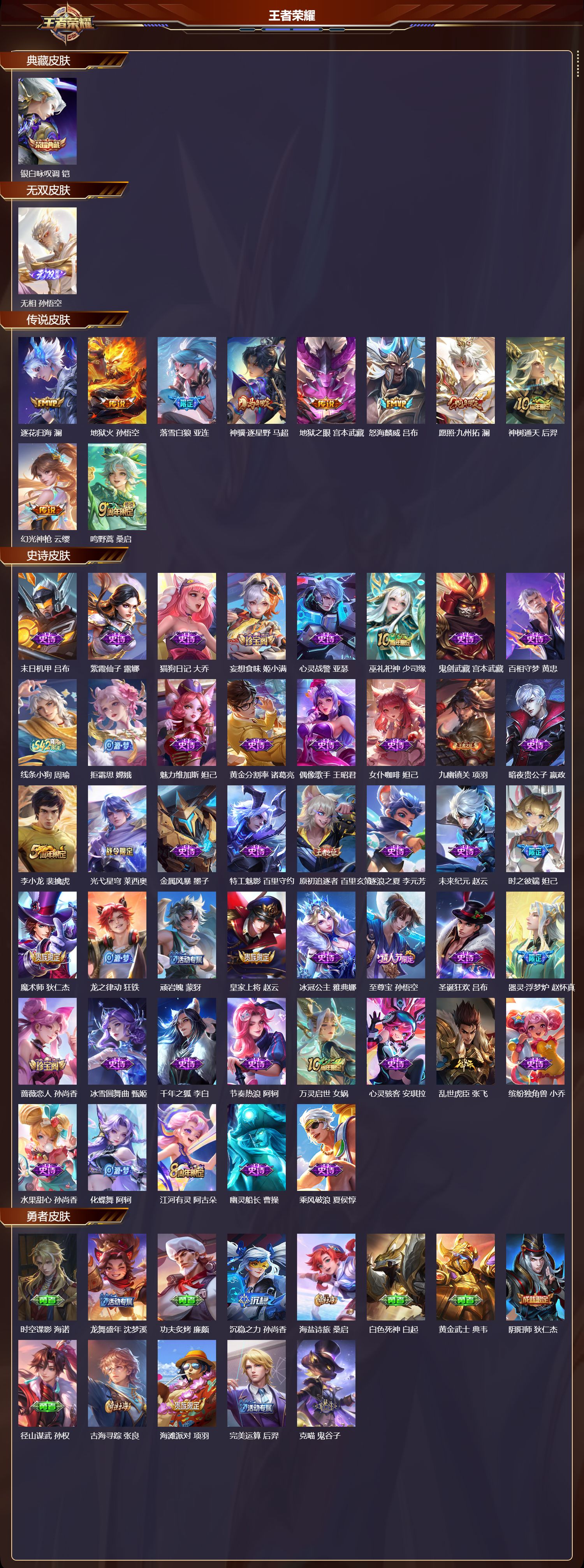 WZCMW4286197王者荣耀账号详情图6