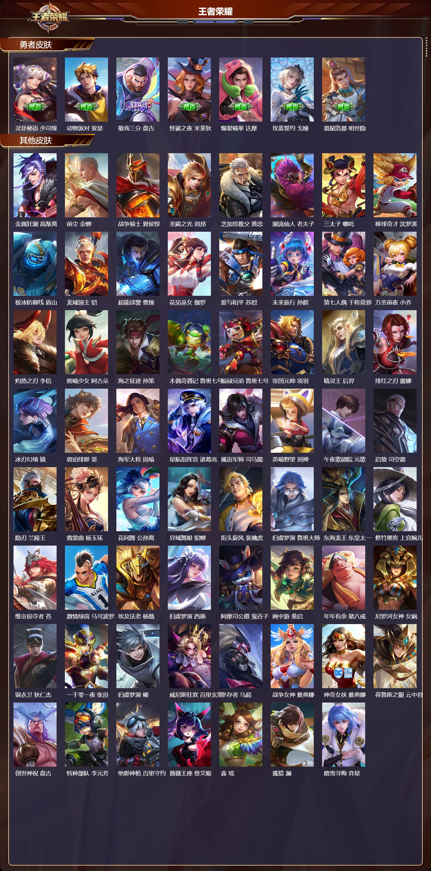 WZMK4265267王者荣耀账号详情图6