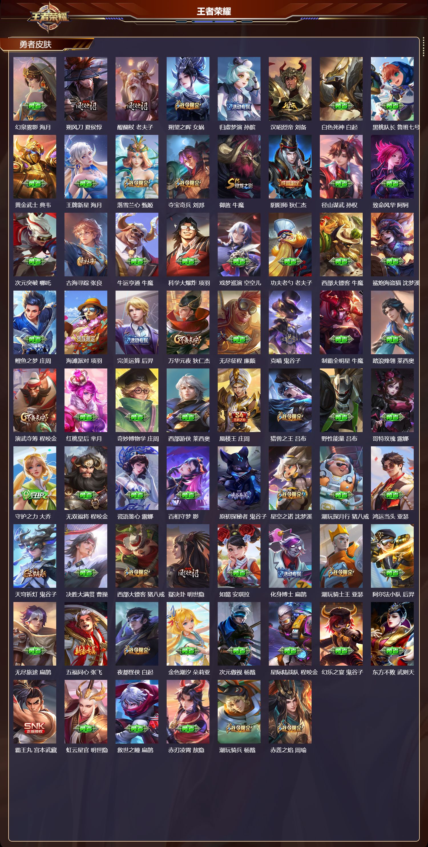 WZCMW4286144王者荣耀账号详情图12