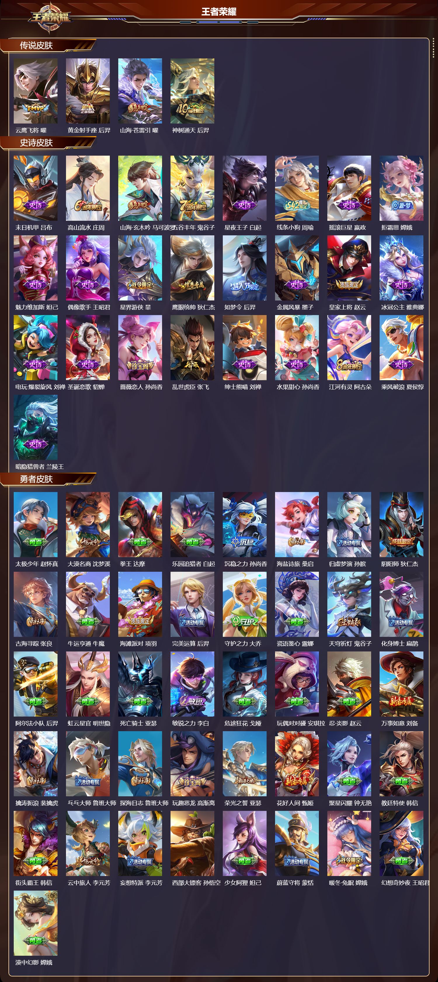 WZCMW4285937王者荣耀账号详情图8