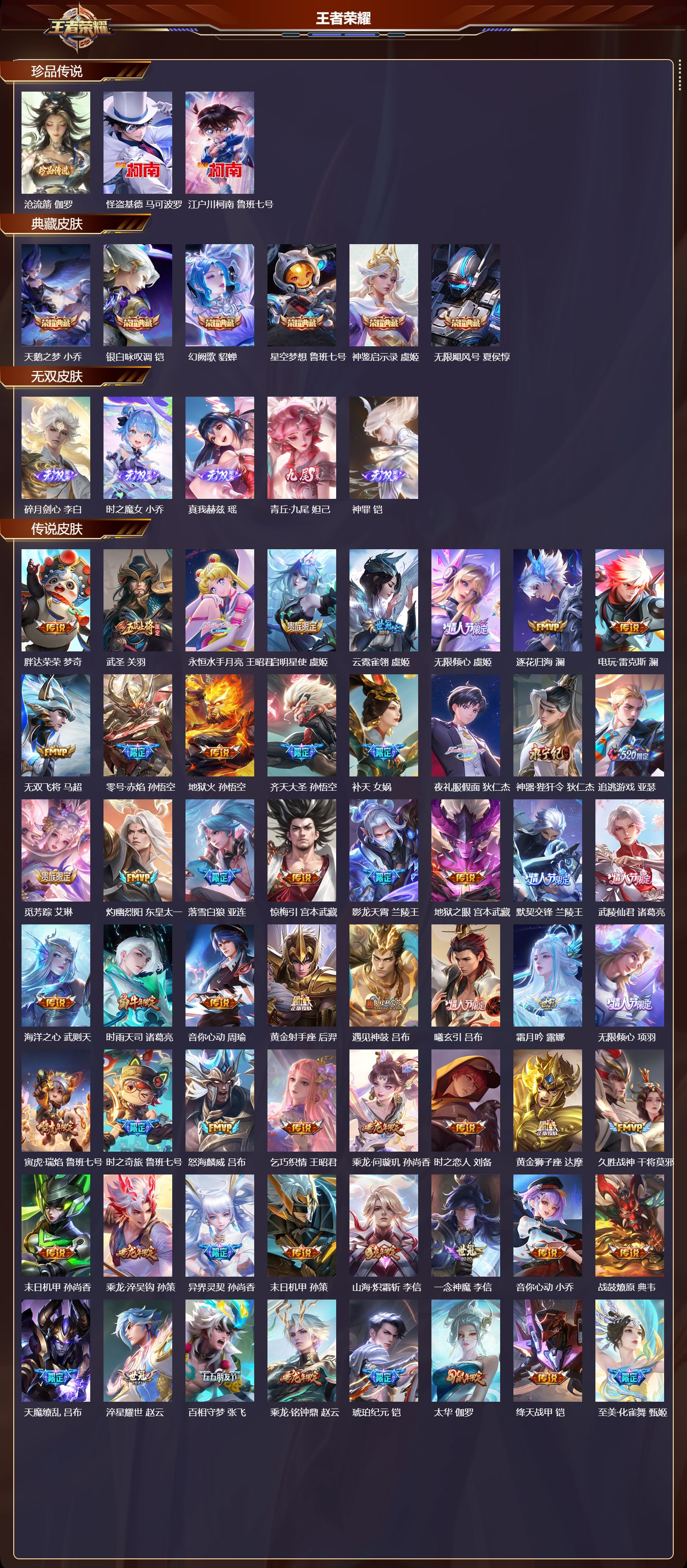 WZCMW4286144王者荣耀账号详情图8