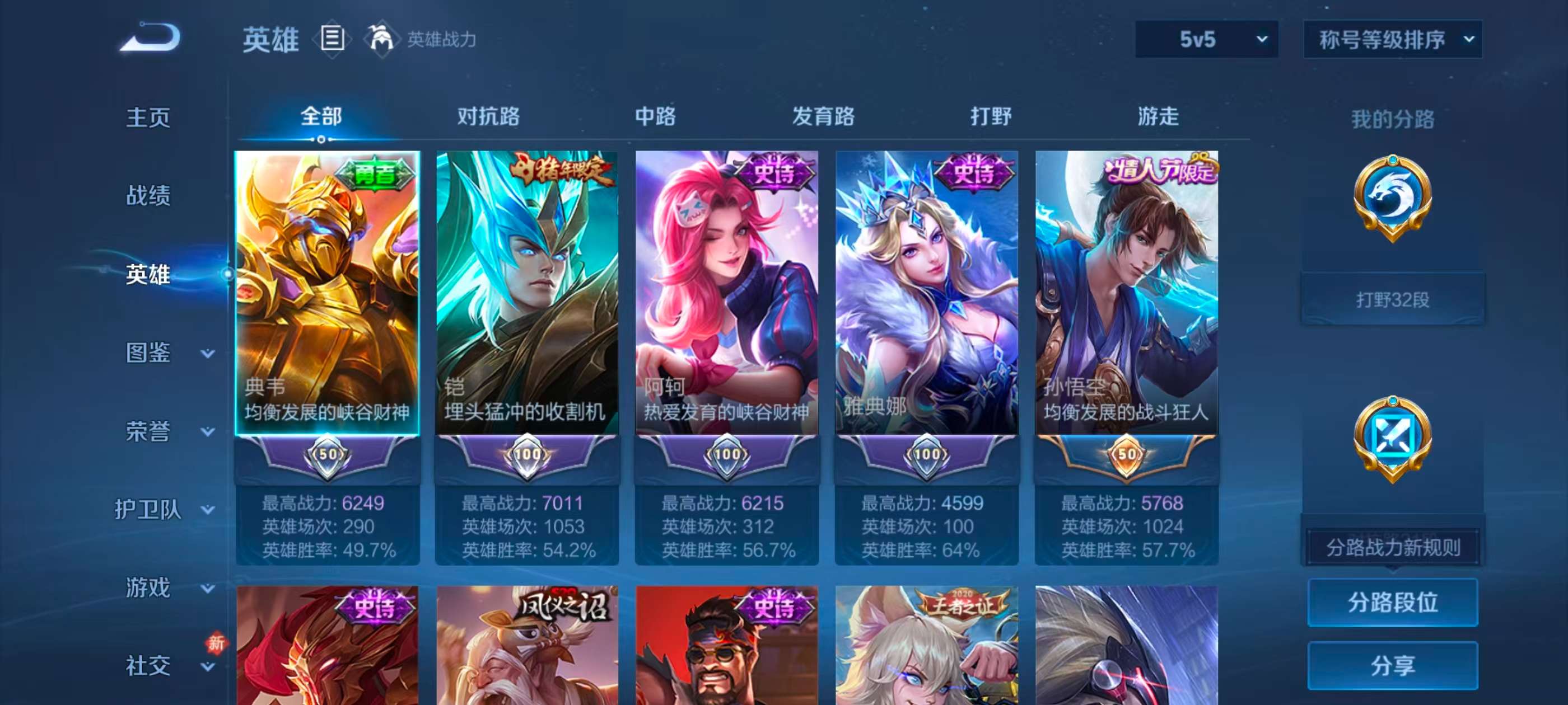 WZCMW4285323王者荣耀账号详情图3