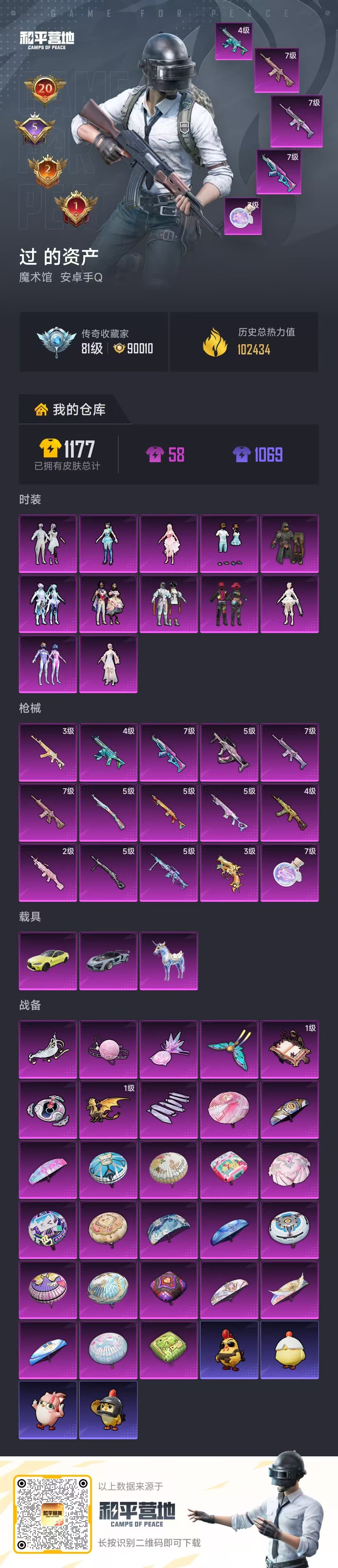 HPSJ4147416和平精英账号详情图2 HPSJ4147416和平精英账号详情图2