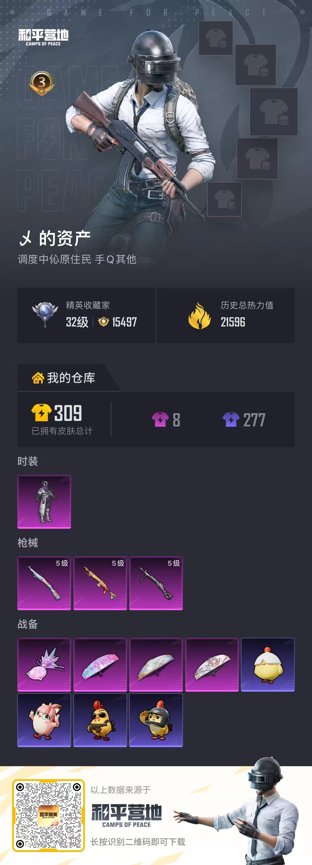 HPSJ4147944和平精英账号详情图2