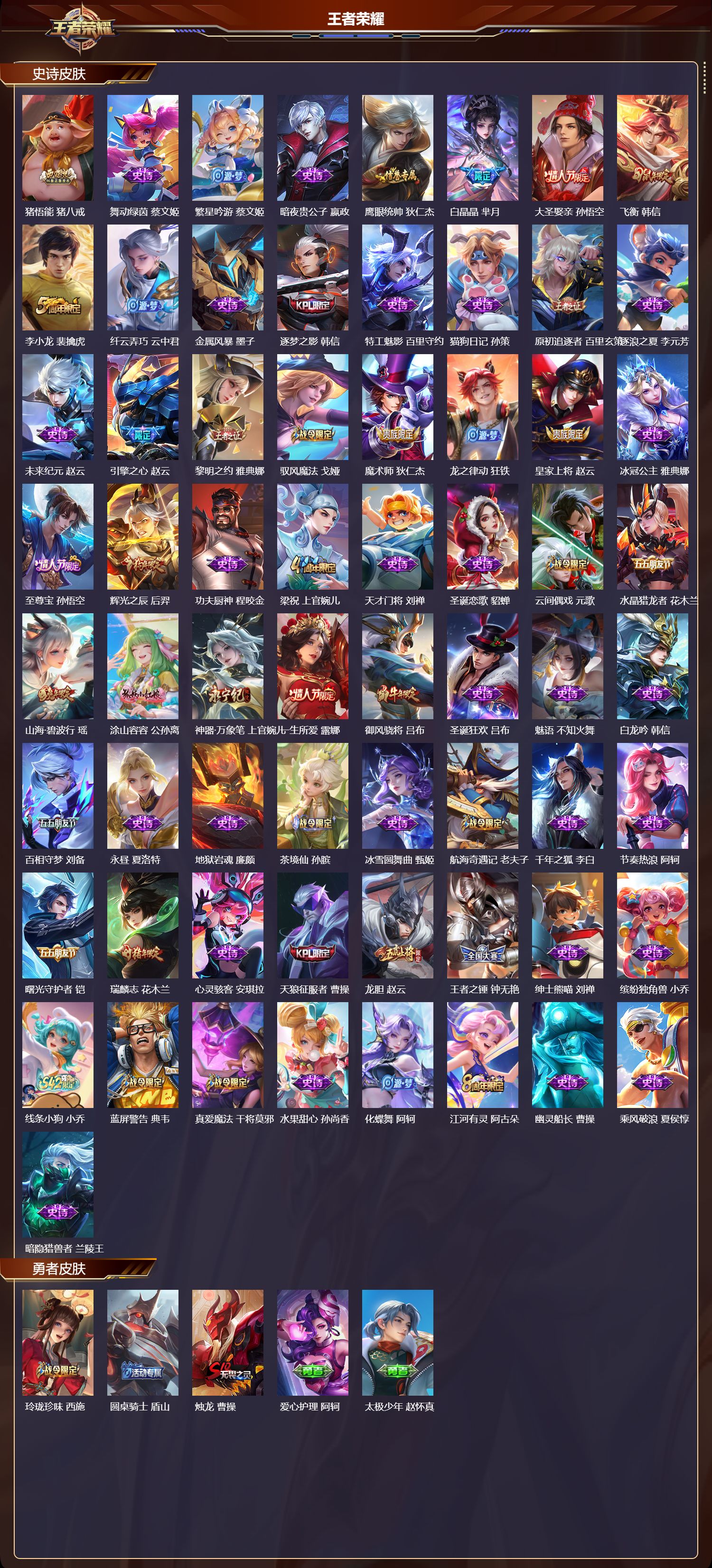 WZMK4265214王者荣耀账号详情图3 WZMK4265214王者荣耀账号详情图3