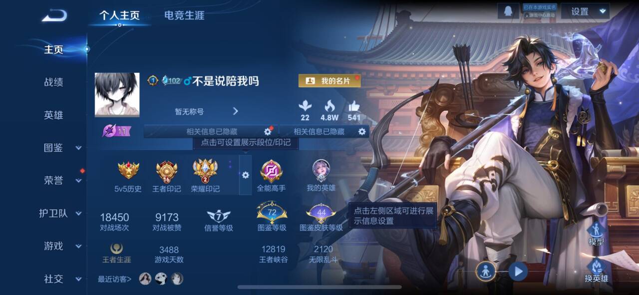 WZCMW4285435王者荣耀账号详情图2