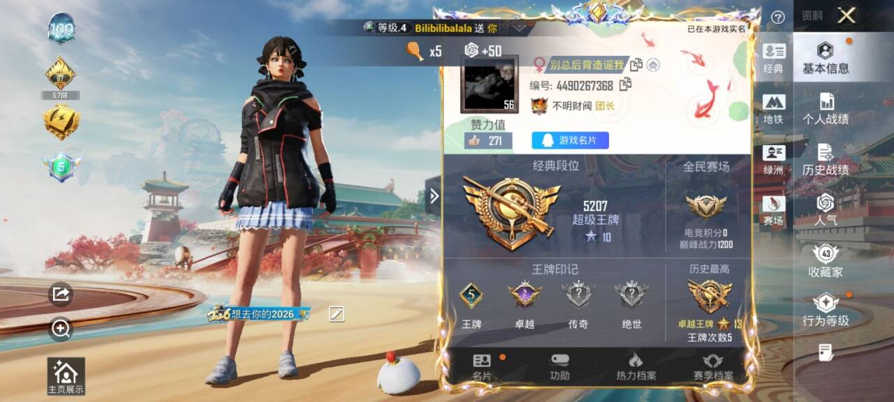 HPSJ4147984和平精英账号详情图3