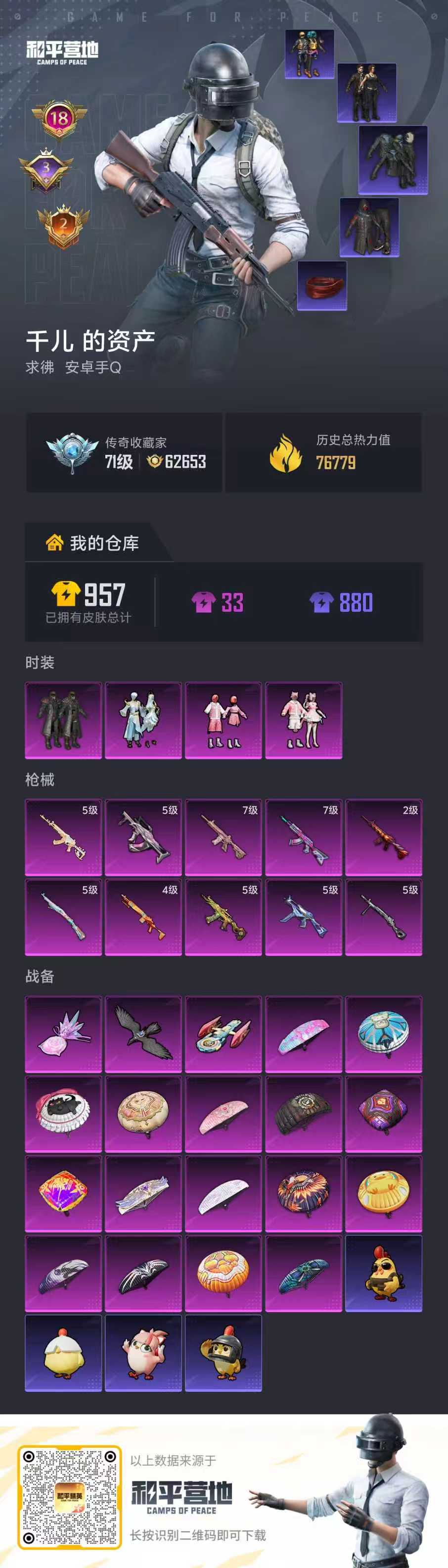 HPSJ4149705和平精英账号详情图2