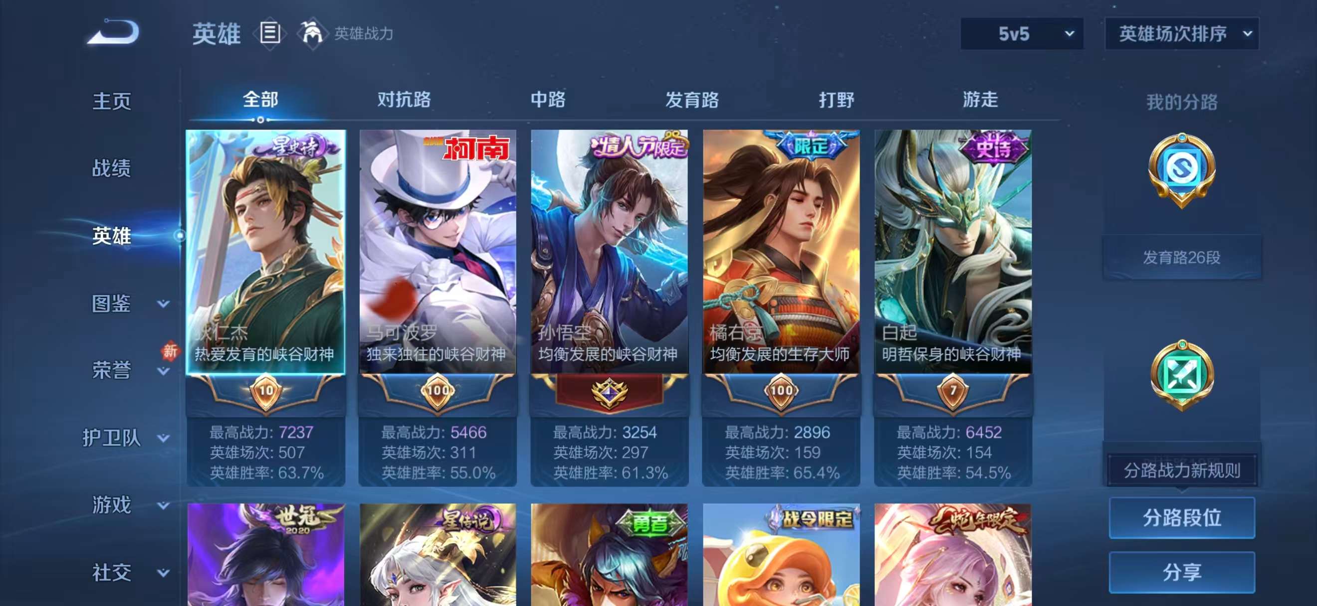 WZCMW4288973王者荣耀账号详情图3 WZCMW4288973王者荣耀账号详情图3