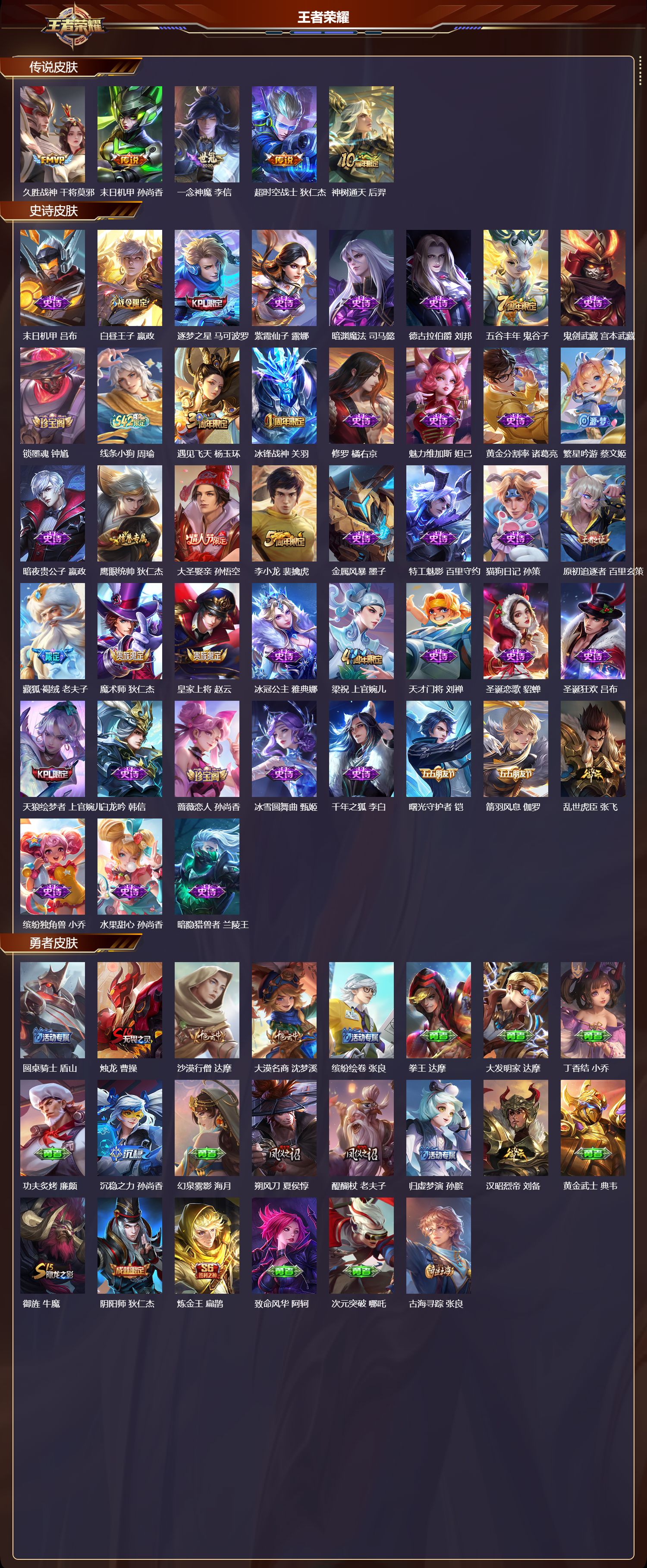 WZCMW4289158王者荣耀账号详情图5 WZCMW4289158王者荣耀账号详情图5