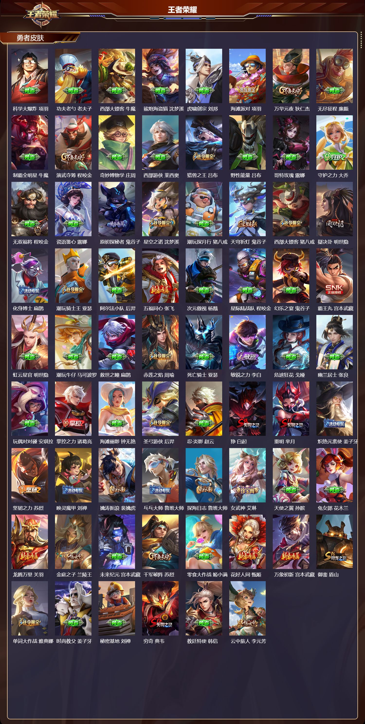 WZQM4267657王者荣耀账号详情图4