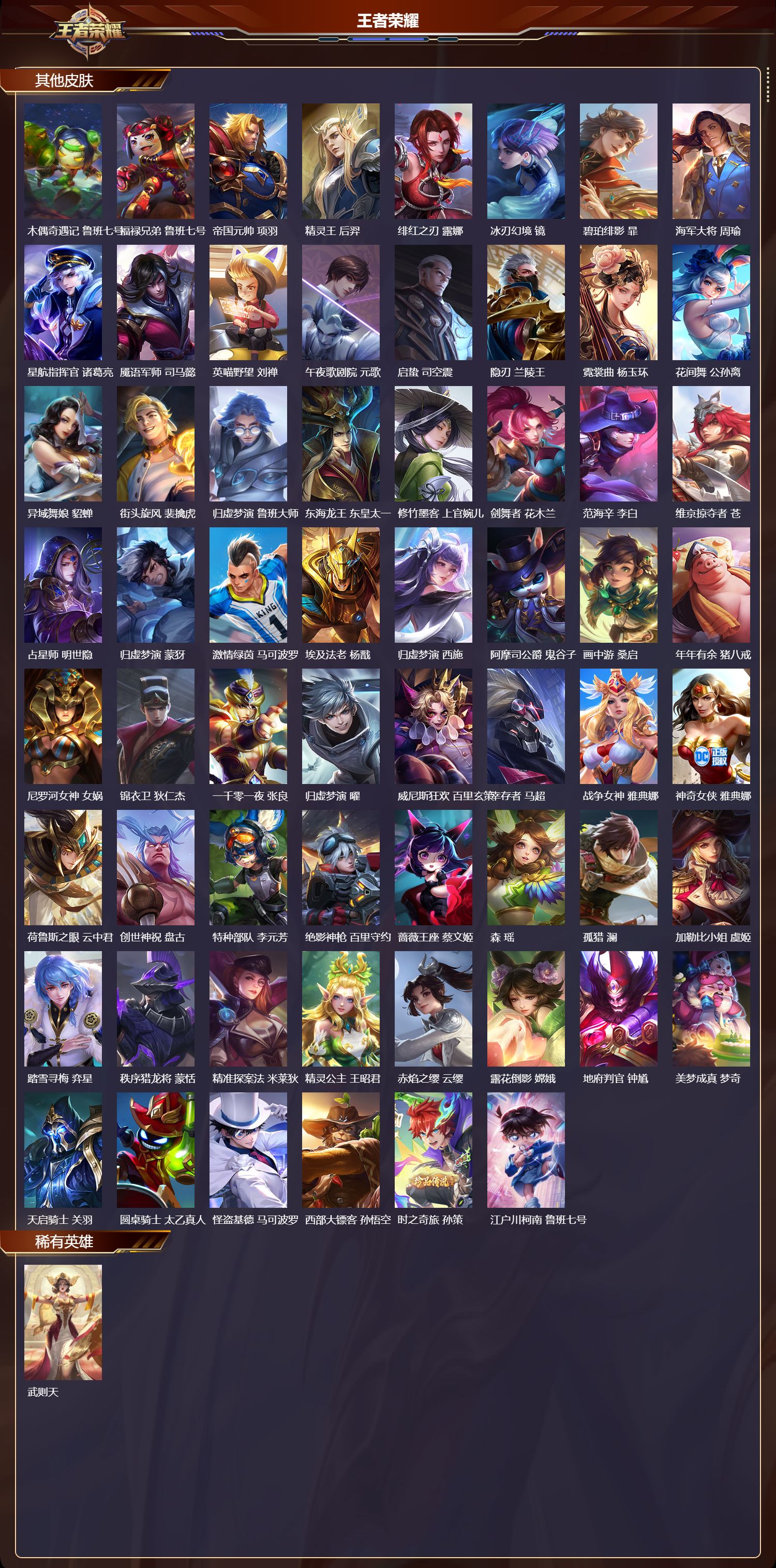 WZQM4267829王者荣耀账号详情图8