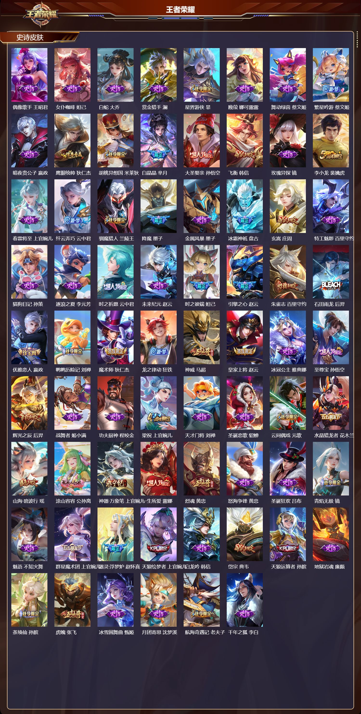 WZQM4267829王者荣耀账号详情图4