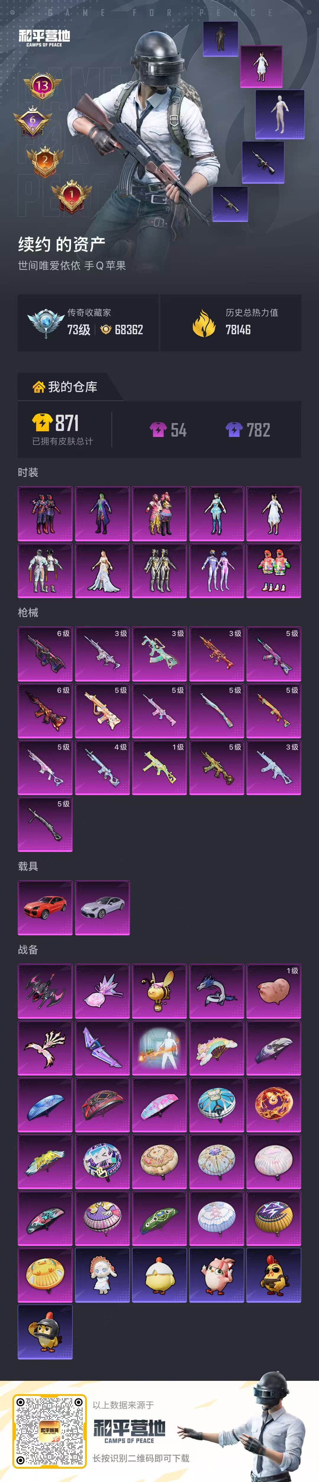 HPLX4151540和平精英账号详情图2 HPLX4151540和平精英账号详情图2