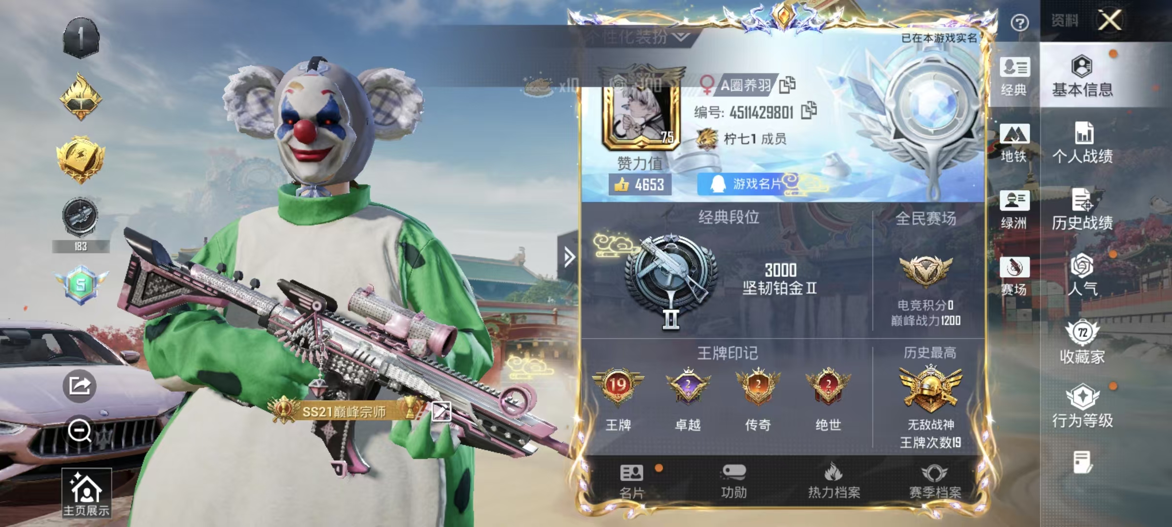 HPSJ4149202和平精英账号详情图3