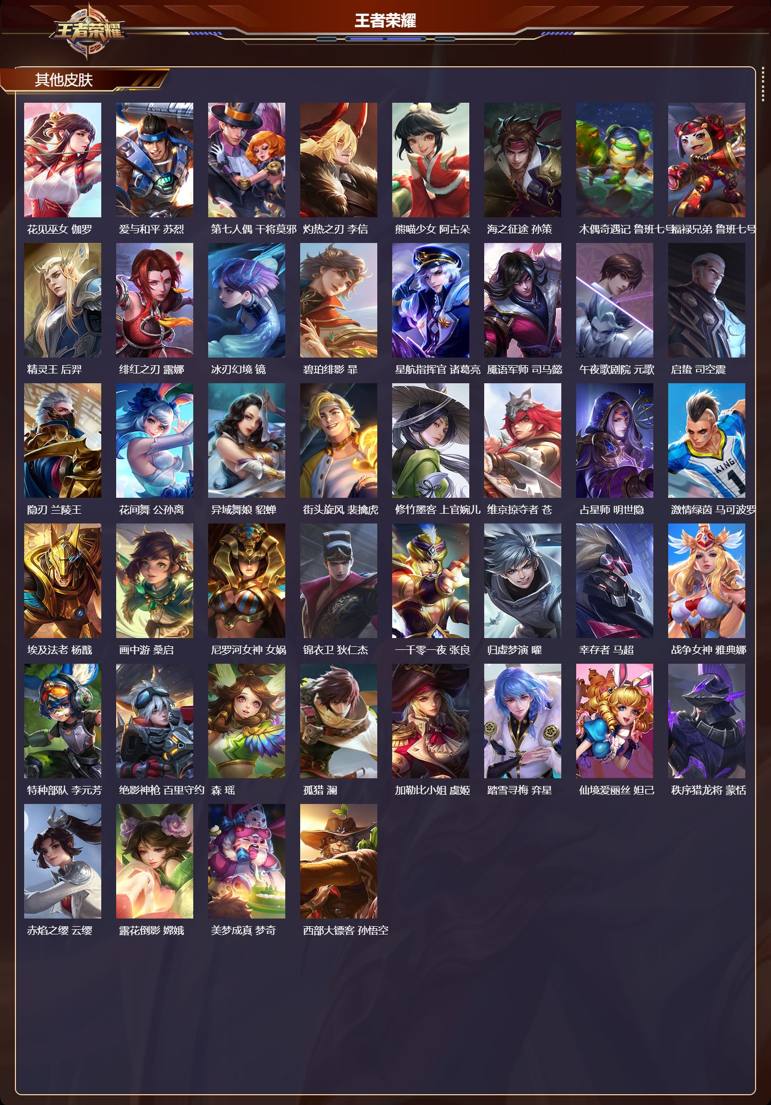 WZCMW4288305王者荣耀账号详情图9 WZCMW4288305王者荣耀账号详情图9