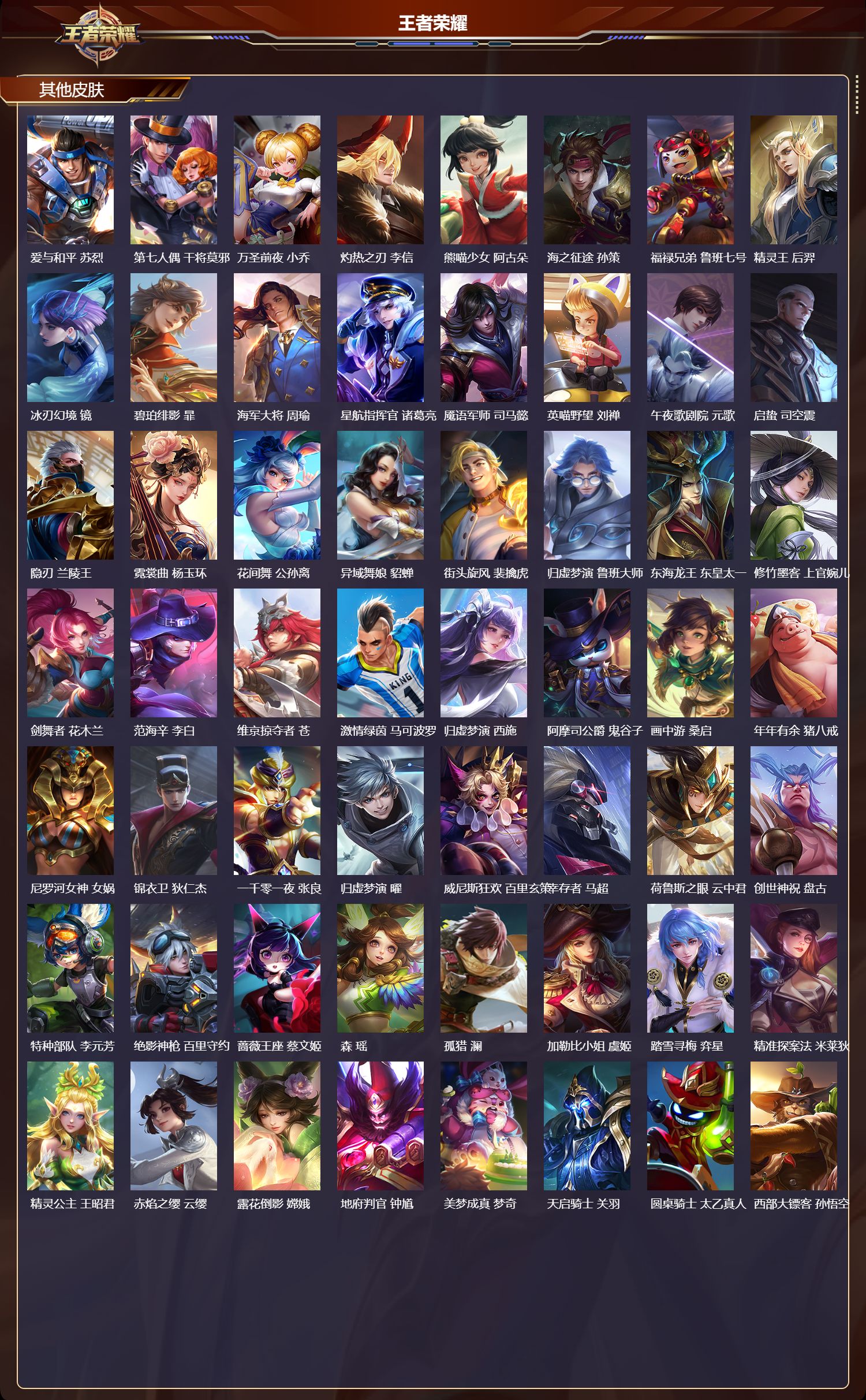 WZQM4265331王者荣耀账号详情图5