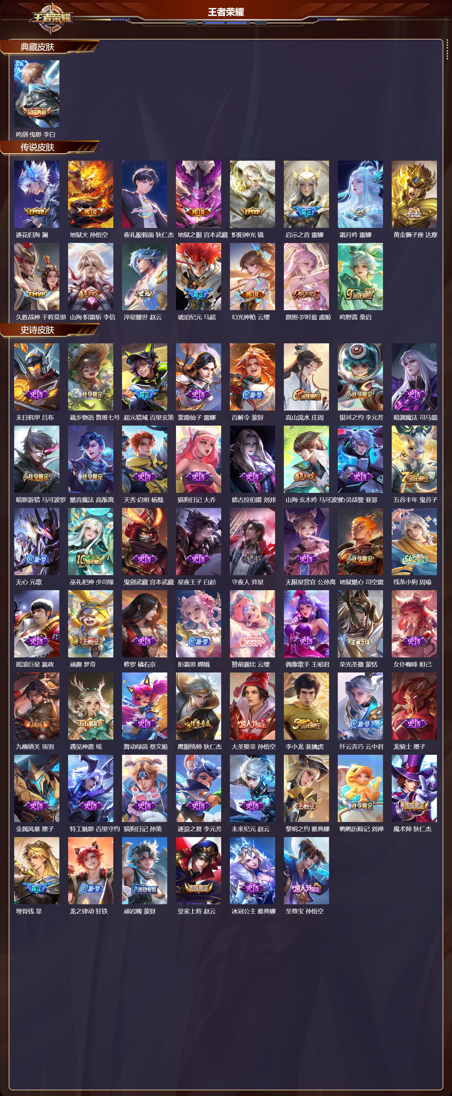 WZCMW4288305王者荣耀账号详情图5 WZCMW4288305王者荣耀账号详情图5