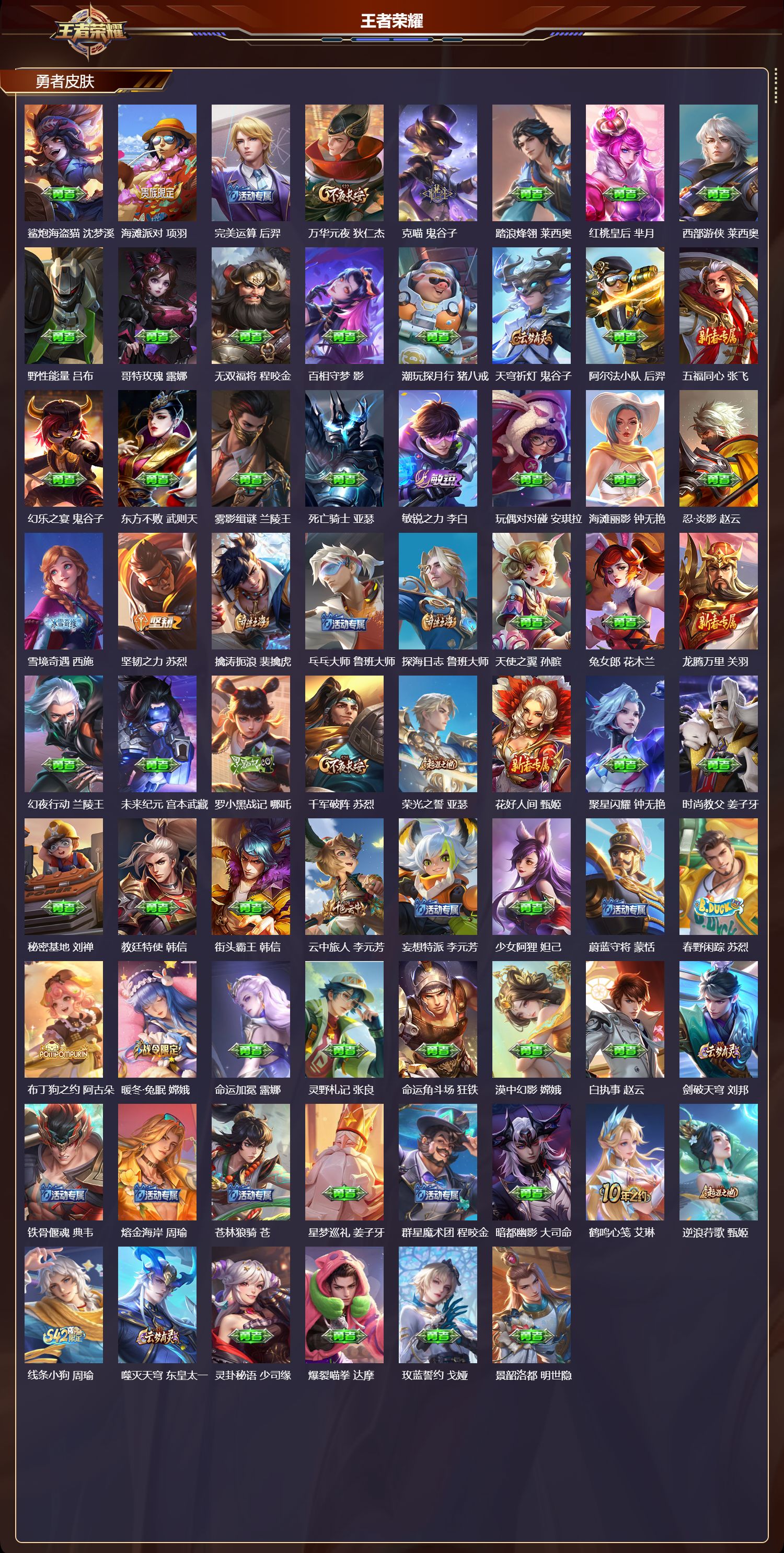 WZCMW4288814王者荣耀账号详情图6