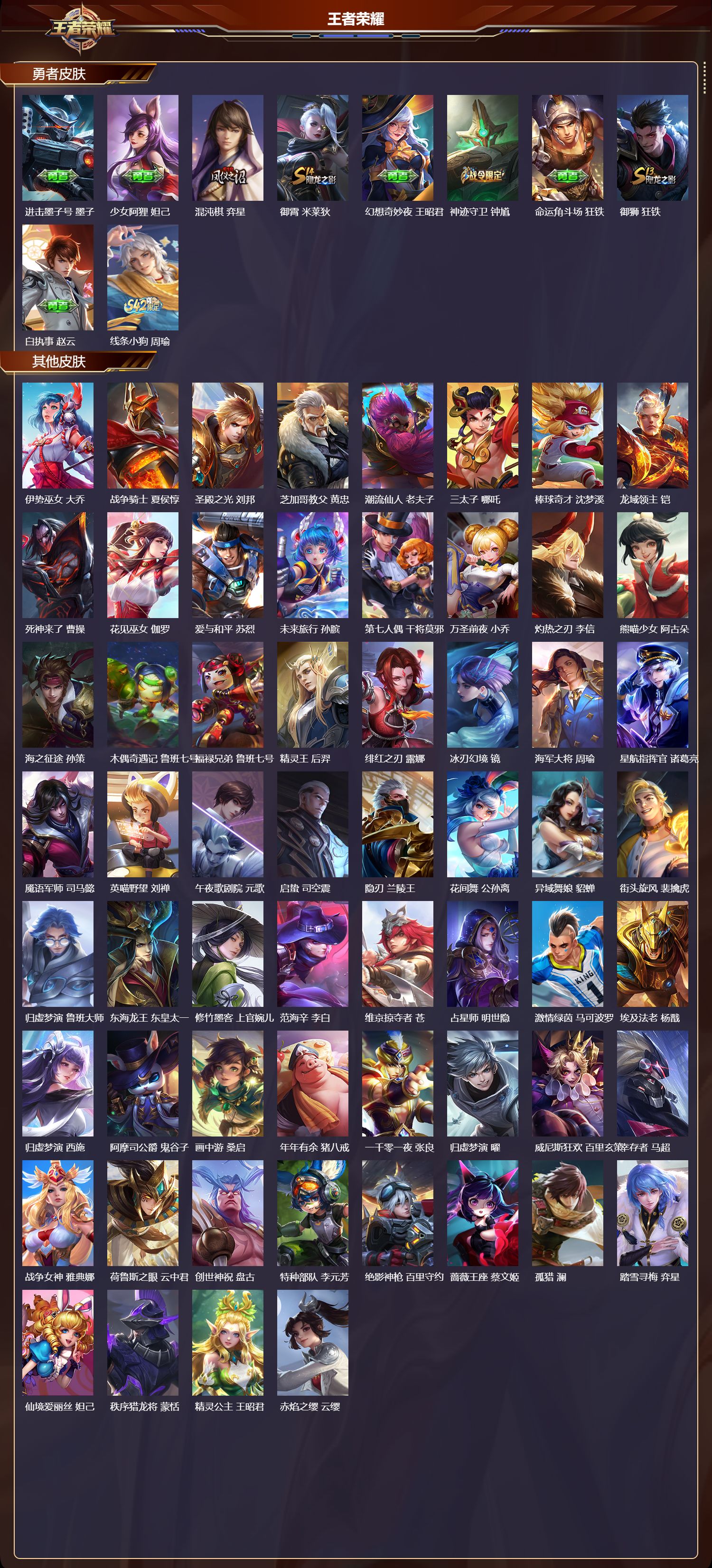 WZQM4267695王者荣耀账号详情图4