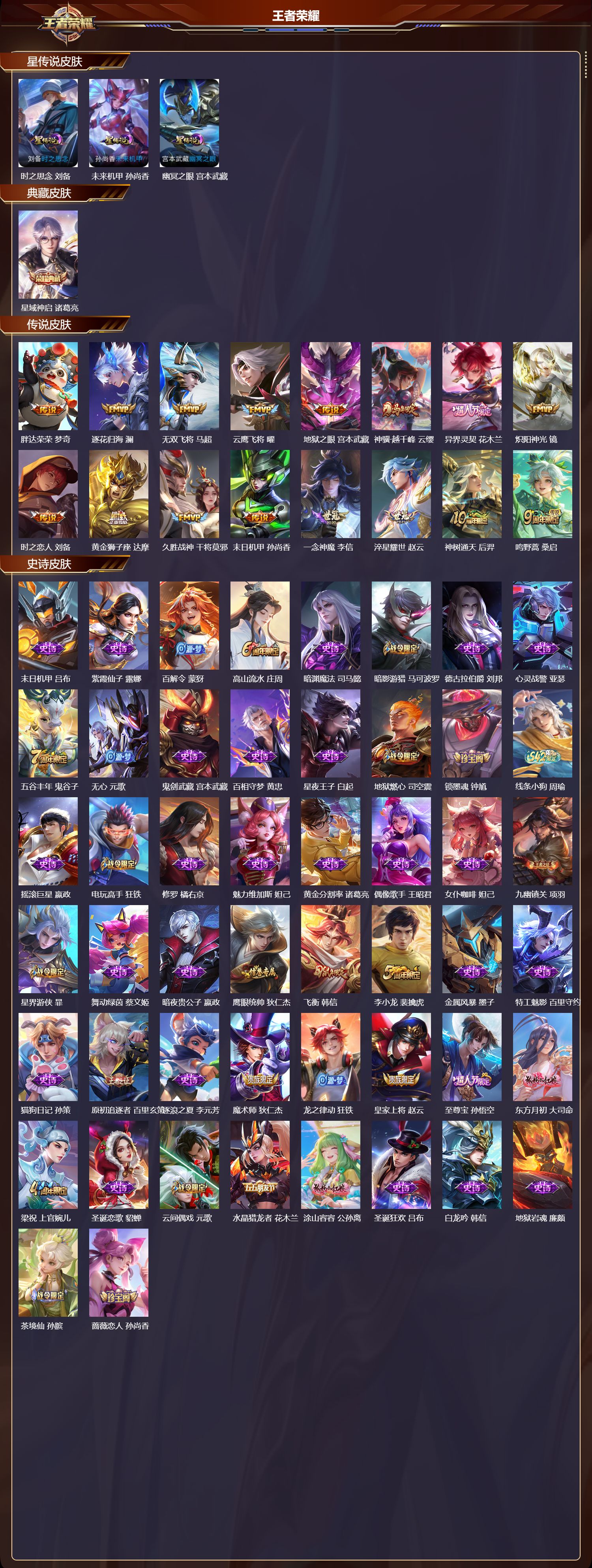 WZMK4265371王者荣耀账号详情图2 WZMK4265371王者荣耀账号详情图2