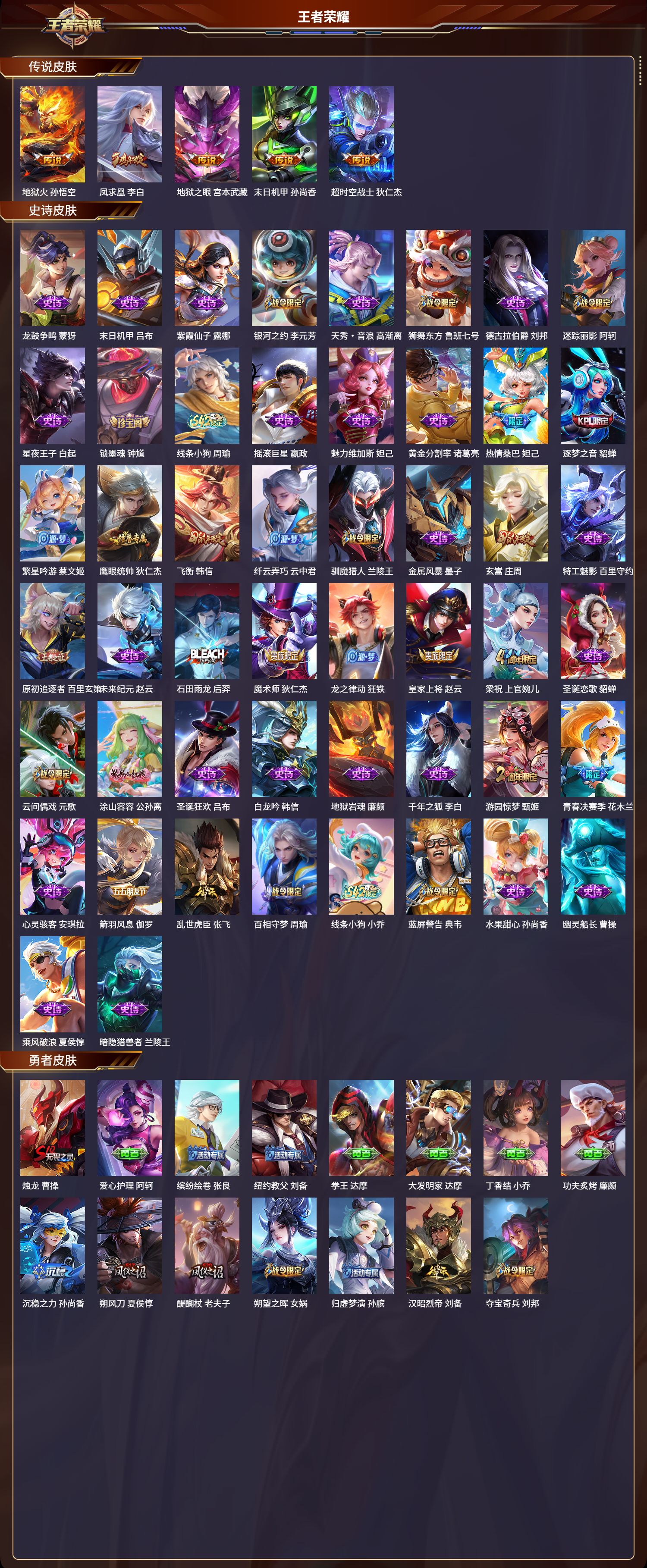 WZLX4269967王者荣耀账号详情图2